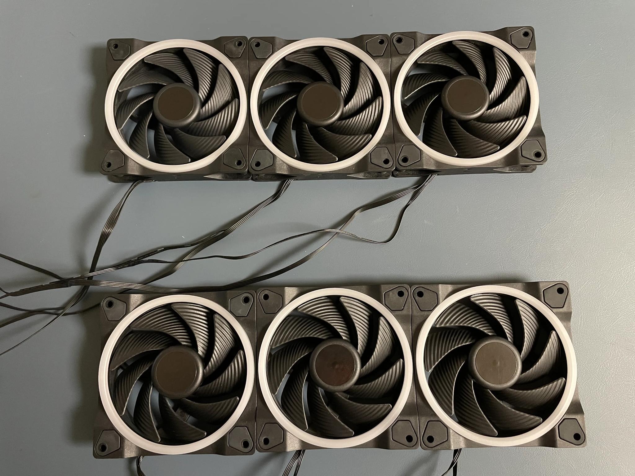 BE QUIET! Light Wings PWM High Speed 120mm ARGB Fans (set of 6)
