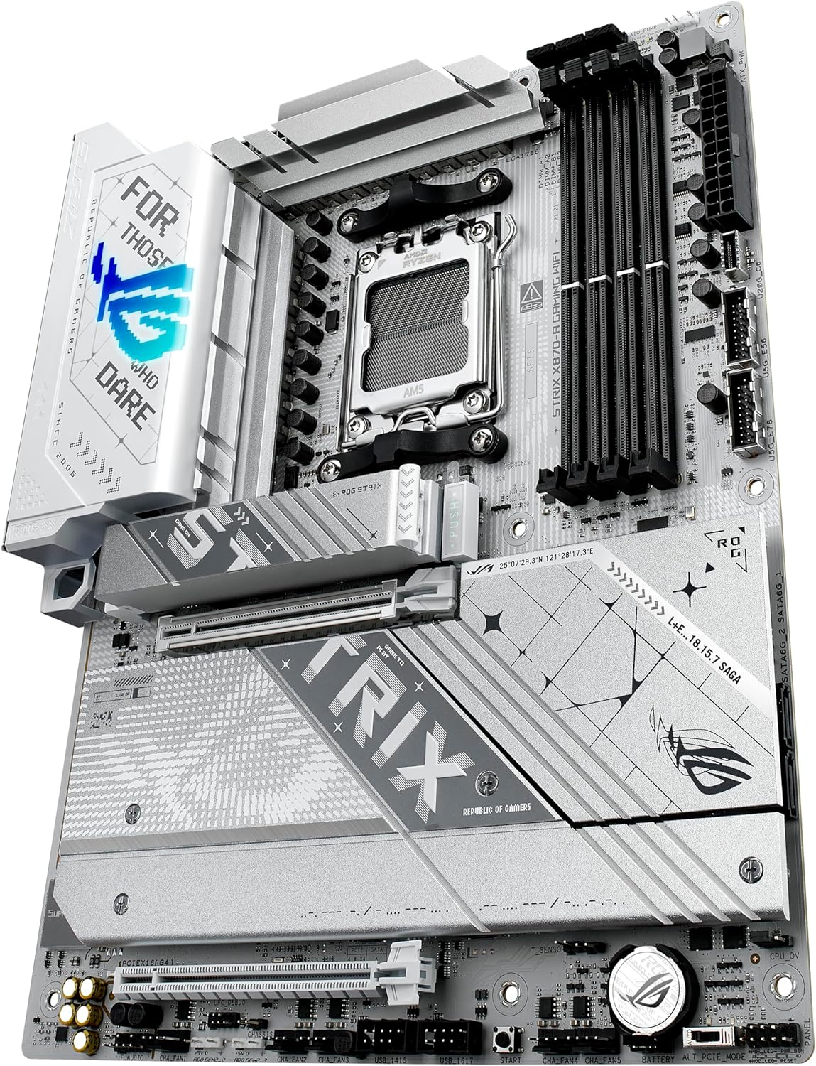 ASUS ROG Strix X870-A Gaming WiFi7 AMD X870 AM5 DDR5 ATX Desktop Motherboard