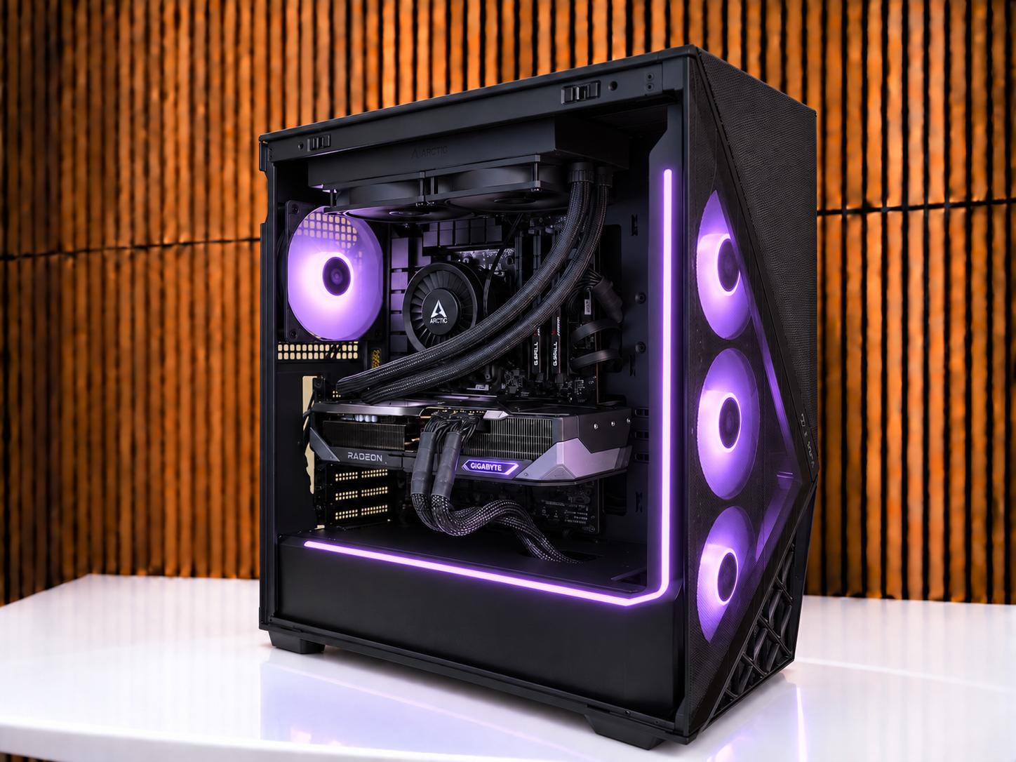 4K Gaming PC | 9800X3D | RX 9070XT 16GB | 32GB DDR5 | 2TB NVME | Windows 11 | Wifi