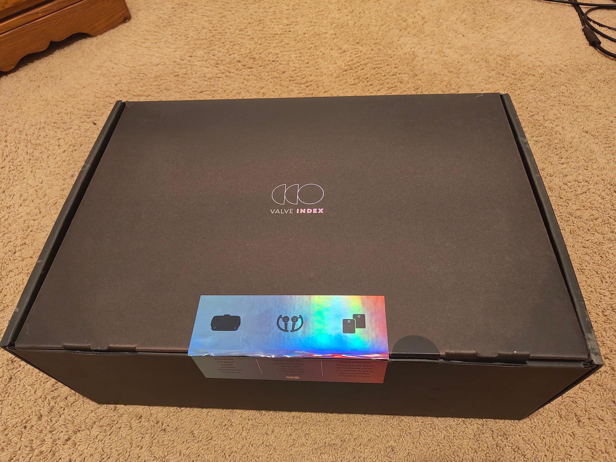 Valve Index Full Kit (Headset, Base Stations, Controllers, Mounts, Box) - Used