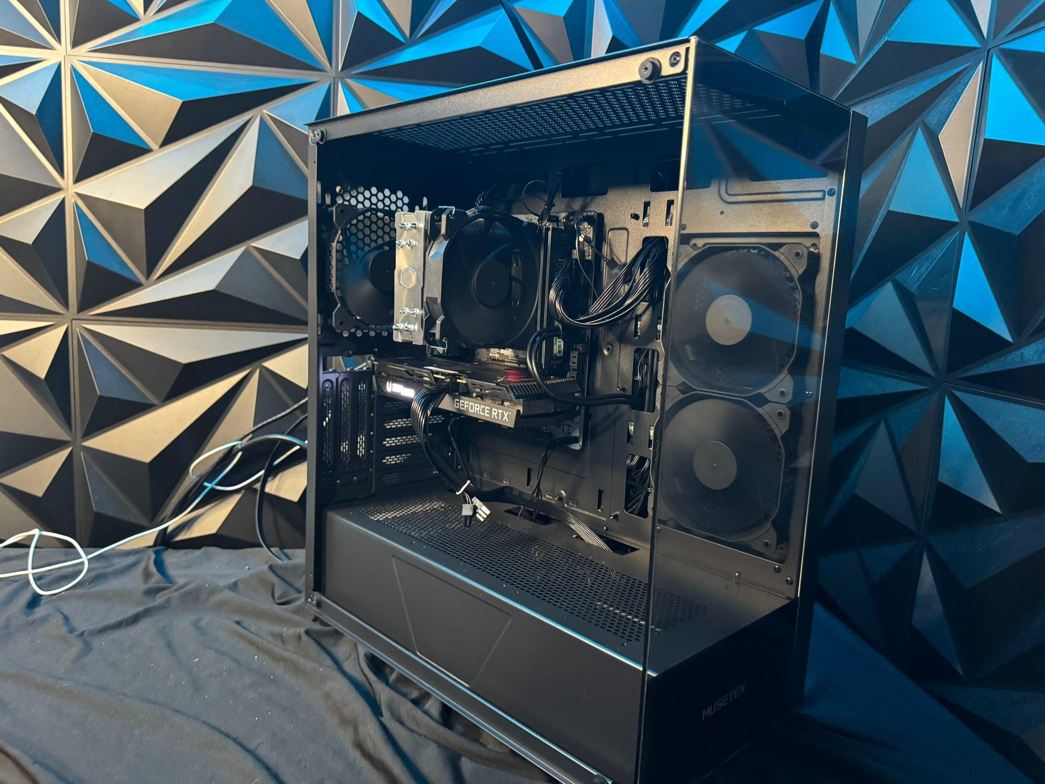 🌑🖤 Dark 1160ti 🌑🖤i5 11600K| RTX 3060Ti| 32 GB DDR4 | 1 TB SSD