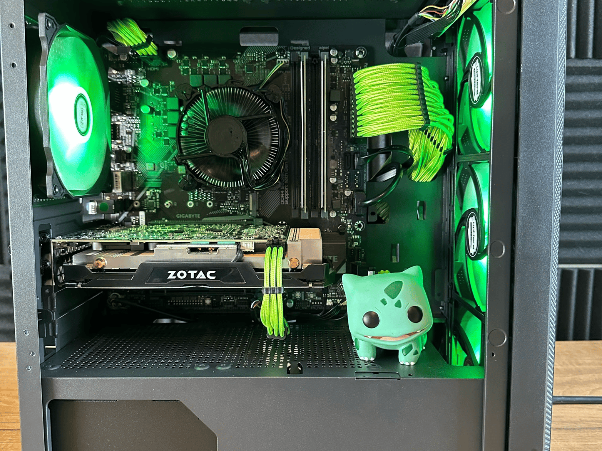 "Bulbasaur" 1060 6gb + 10100F + 16gb RAM Custom Gaming PC