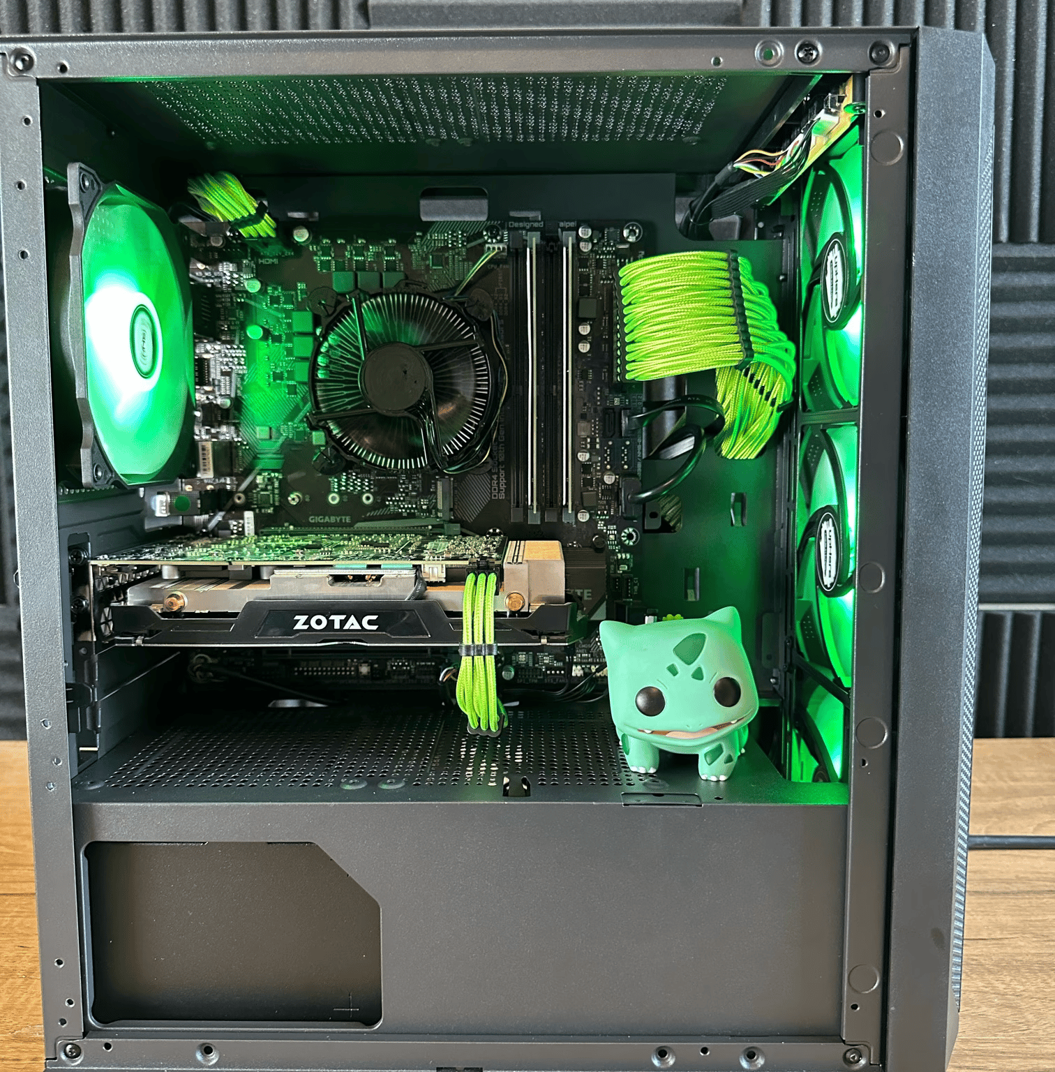 "Bulbasaur" 1060 6gb + 10100F + 16gb RAM Custom Gaming PC