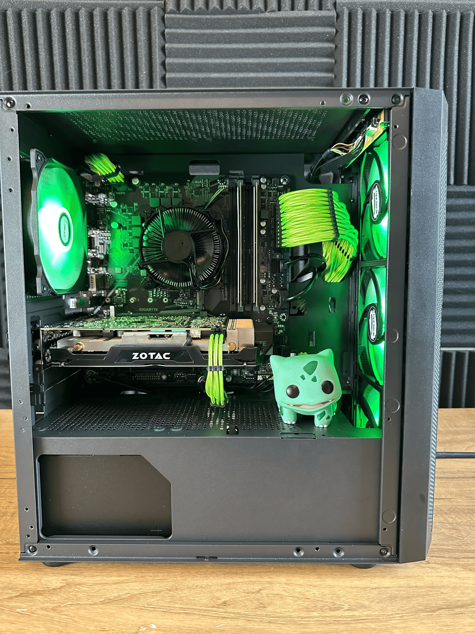 "Bulbasaur" 1060 6gb + 10100F + 16gb RAM Custom Gaming PC