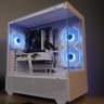 🤍ALL WHITE🤍 Starter GAMING MACHINE 🧡RX 580 2048SP 🧡 Ryzen 5 5500 | 32GB | 1TB...