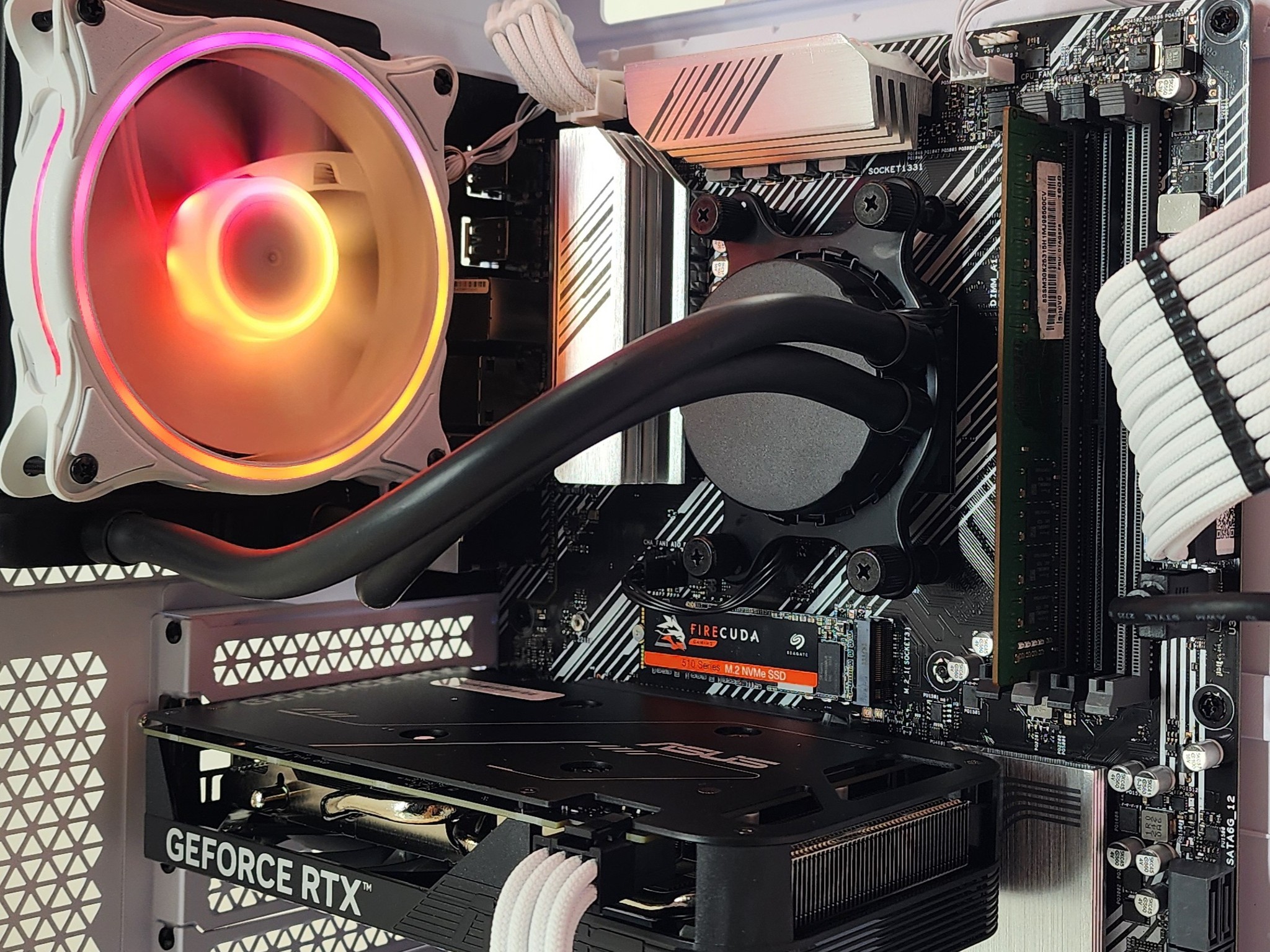 Gaming PC Ryzen 5 5500 16GB RAM 1TB SSD RTX 4060 8GB Windows 11 Computer