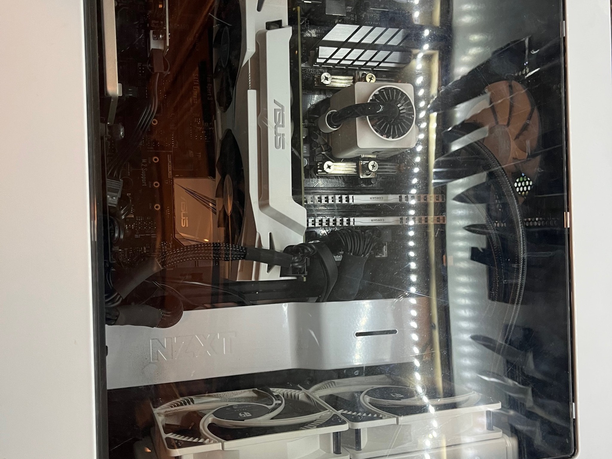 Intel i9 RTX 3060 Gaming PC "White Lightning"