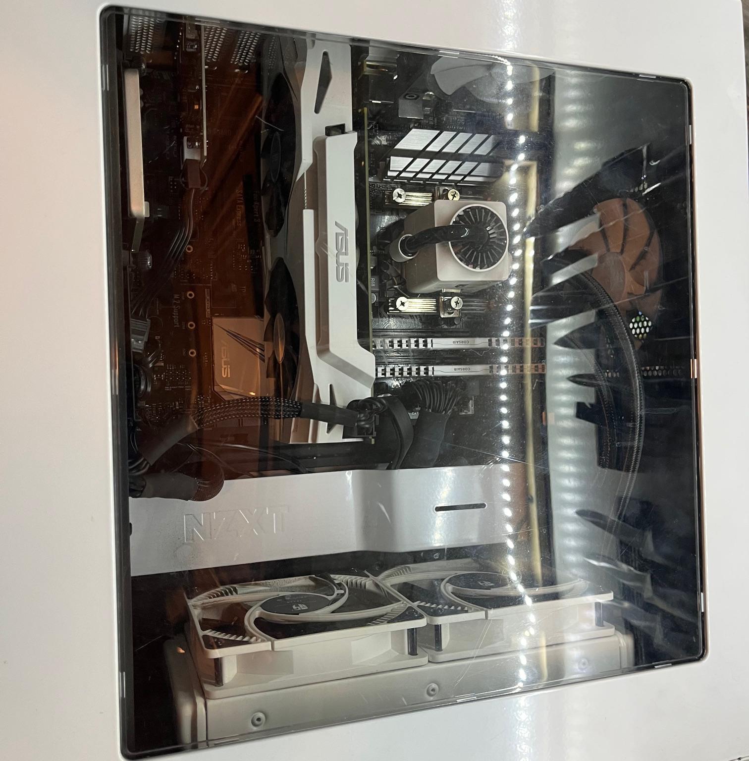 Intel i9 RTX 3060 Gaming PC "White Lightning"