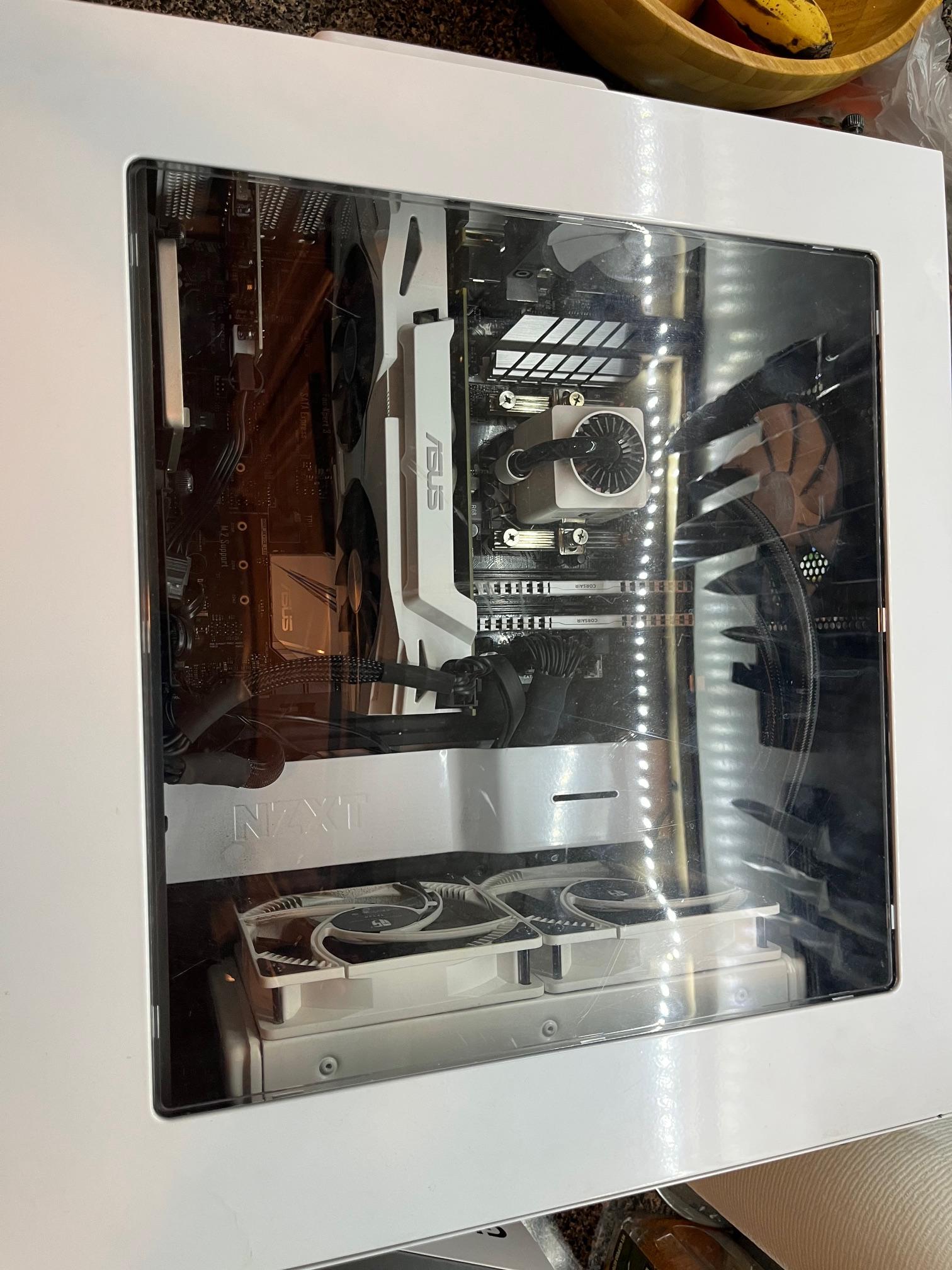 Intel i9 RTX 3060 Gaming PC "White Lightning"