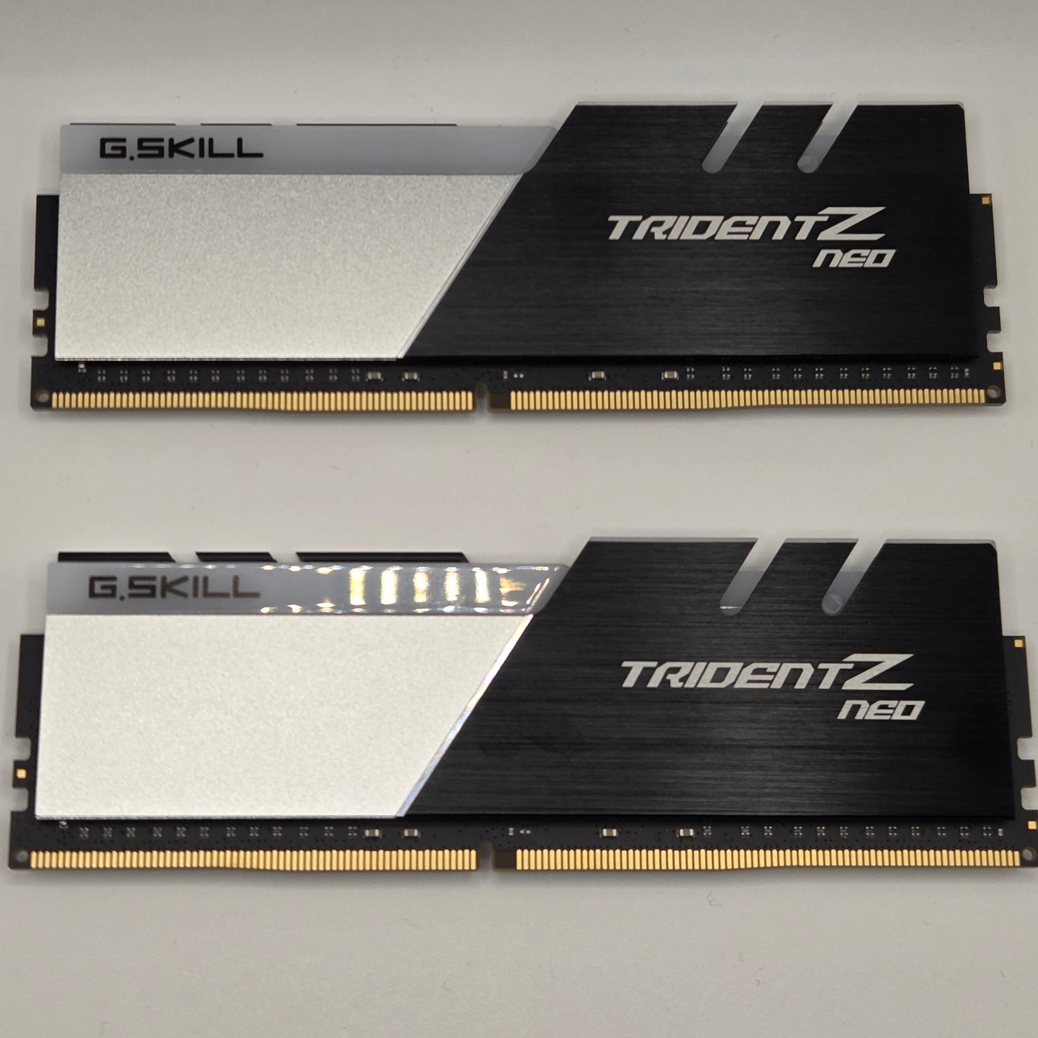 G.Skill TridentZ CL18 DDR4-3600 64gb (32GBx2)