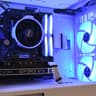 🔵⚪ Ryzen 5 3600 | GTX 1660 Super SC | 16GB 3600MHz CL18 - White and Blue Gaming PC