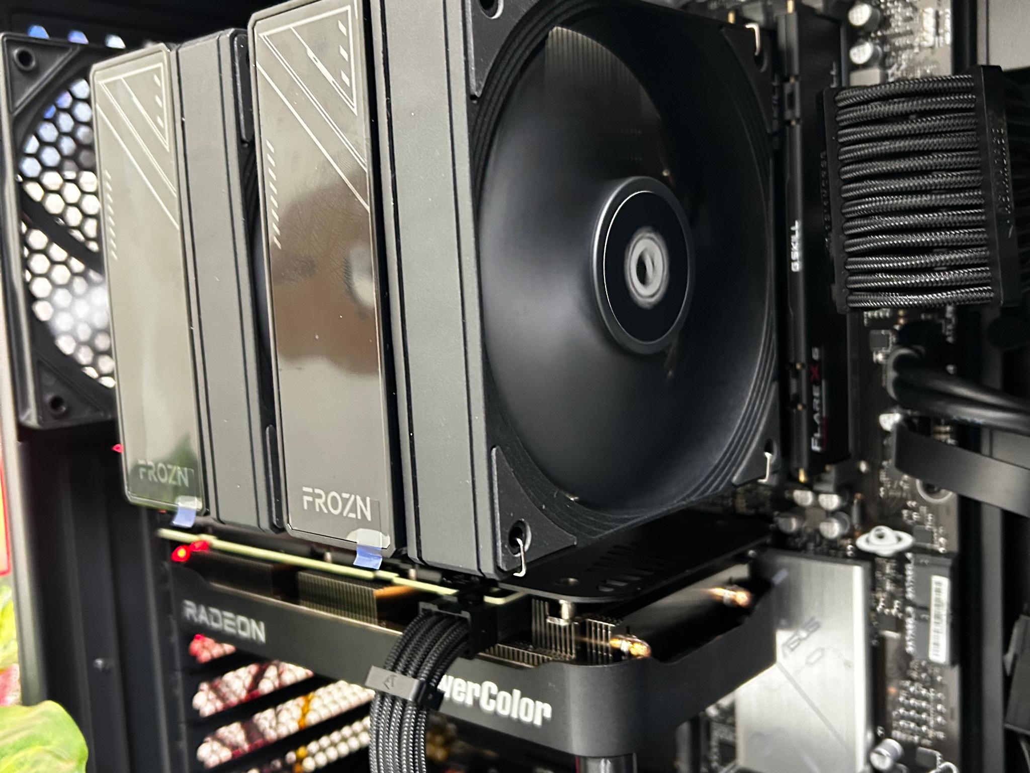 Obsidian Core🖤 Ryzen 5 9600X – RX 9060 XT 16GB -Wood - 32GB/ 1TB / 650 W Gold