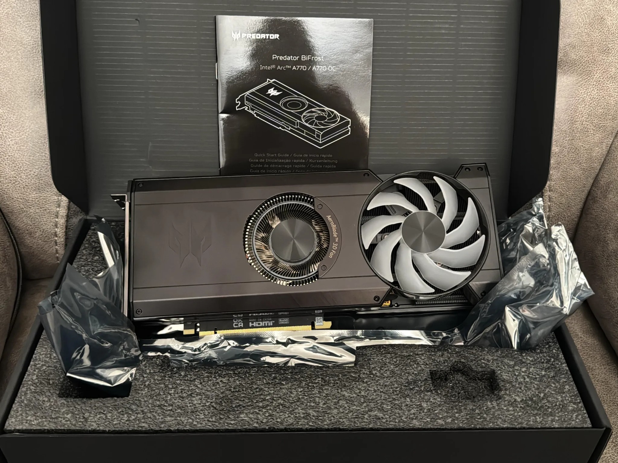 Intel ARC A770 16GB Acer Predator Bifrost