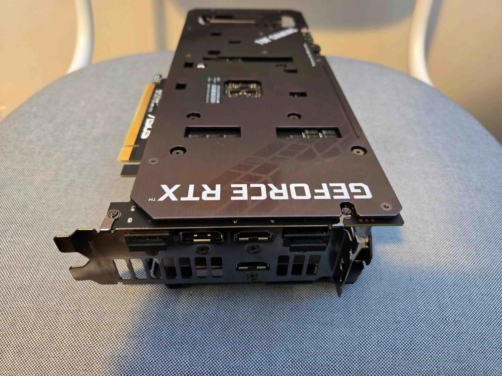 Like New With Box  - Asus TUF RTX 3060 Ti OC Edition