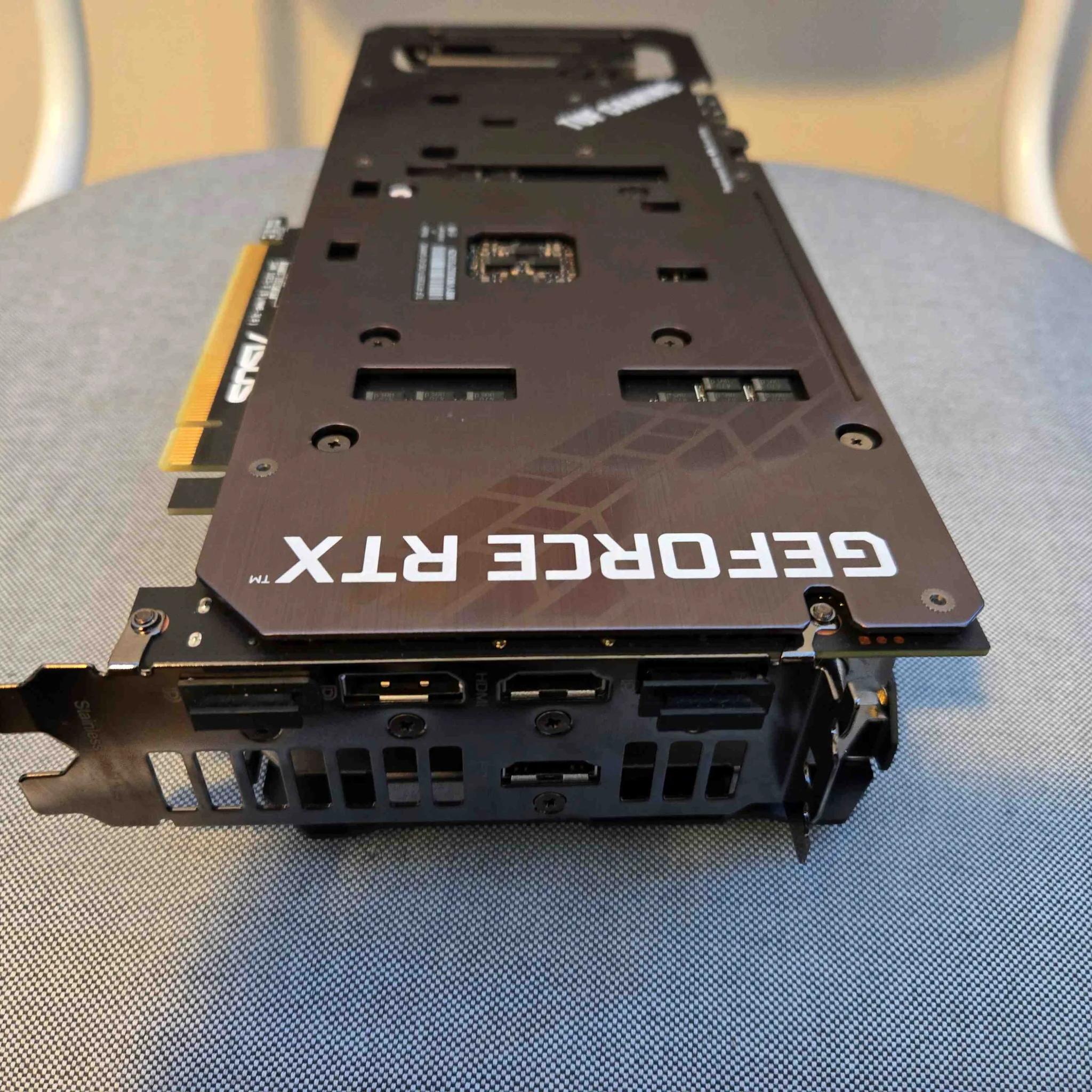 Like New With Box  - Asus TUF RTX 3060 Ti OC Edition
