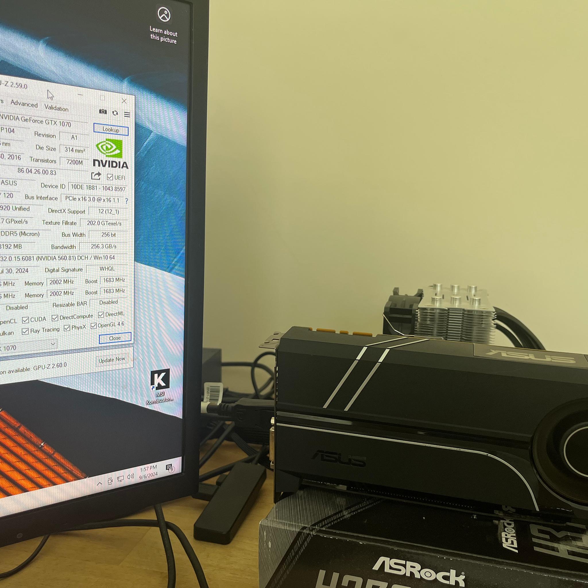 ASUS Turbo 1070 8GB