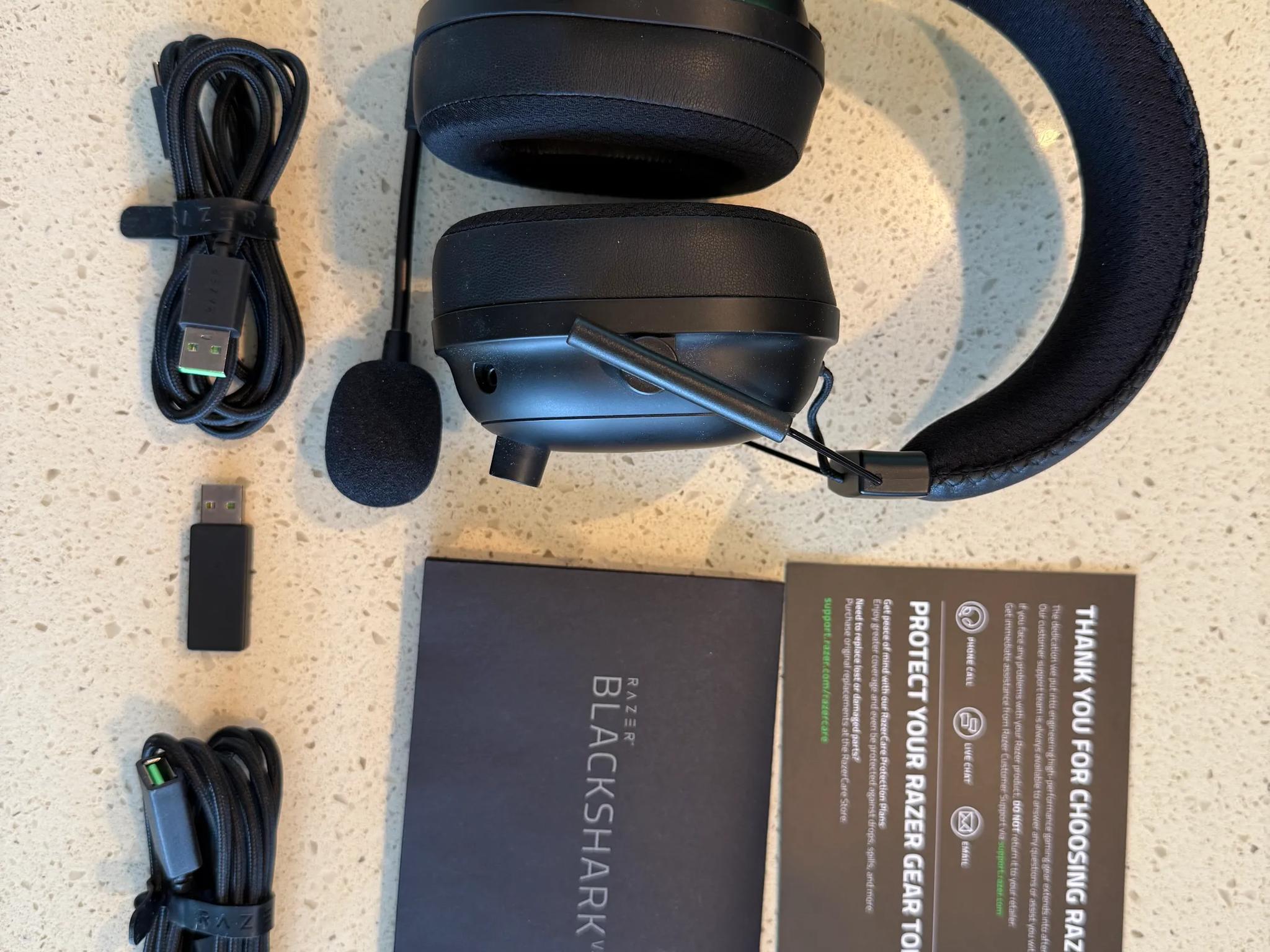 Razer BlackShark V2 Pro 2023 with Wicked Cushions Cooling Gel Cushions