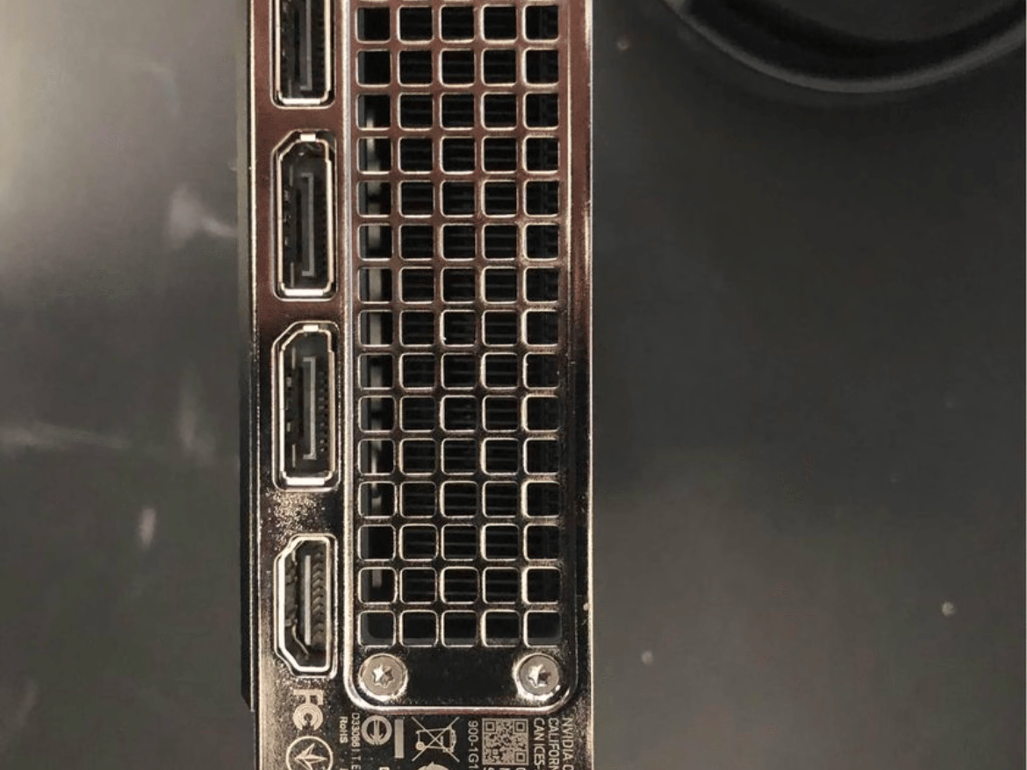RTX 3060ti Founders Edition. 