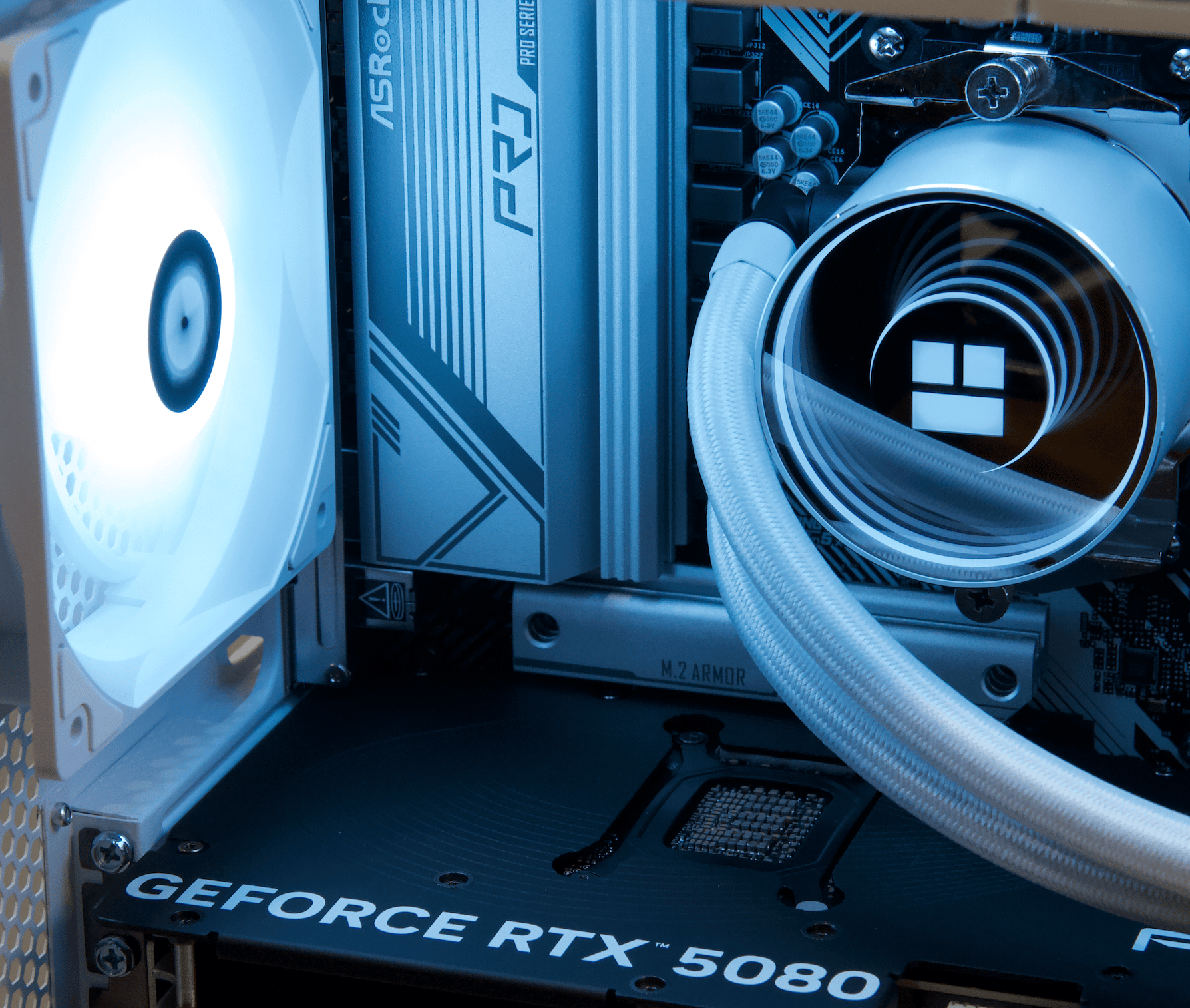 RTX 5080, Ryzen 7 7800X3D, 32GB DDR5, 2TB NVMe SSD, WiFi - 4K Gaming PC