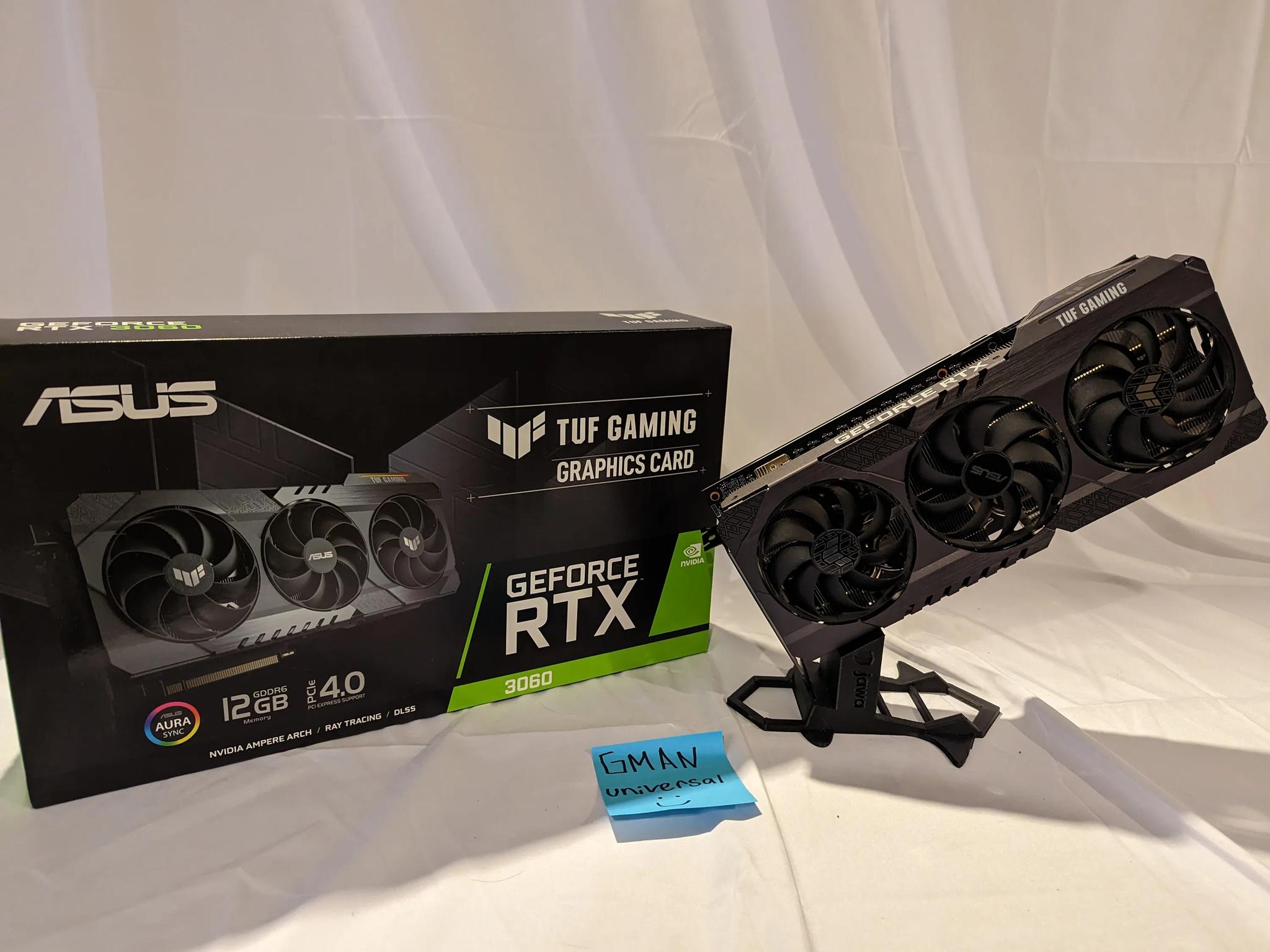 ASUS - NVIDIA GeForce RTX 3060 TUF Gaming 12GB GDDR6 PCI Express 4.0 Graphics Card - Black