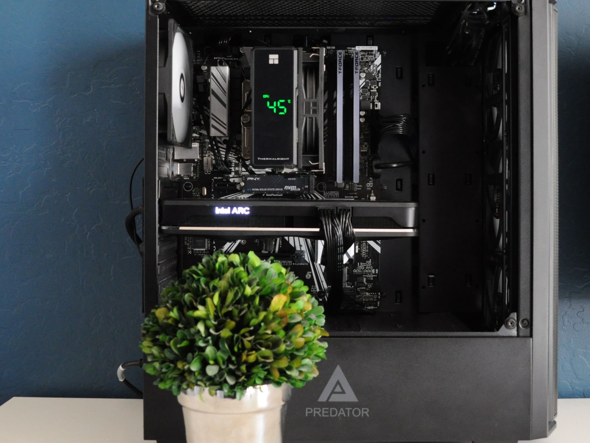 ALL INTEL GAMING PC | WIN 11 READY | ARC A750 | I5 9400F | 16GB RAM | 1TB SSD | ARGB | 1080P/1440P