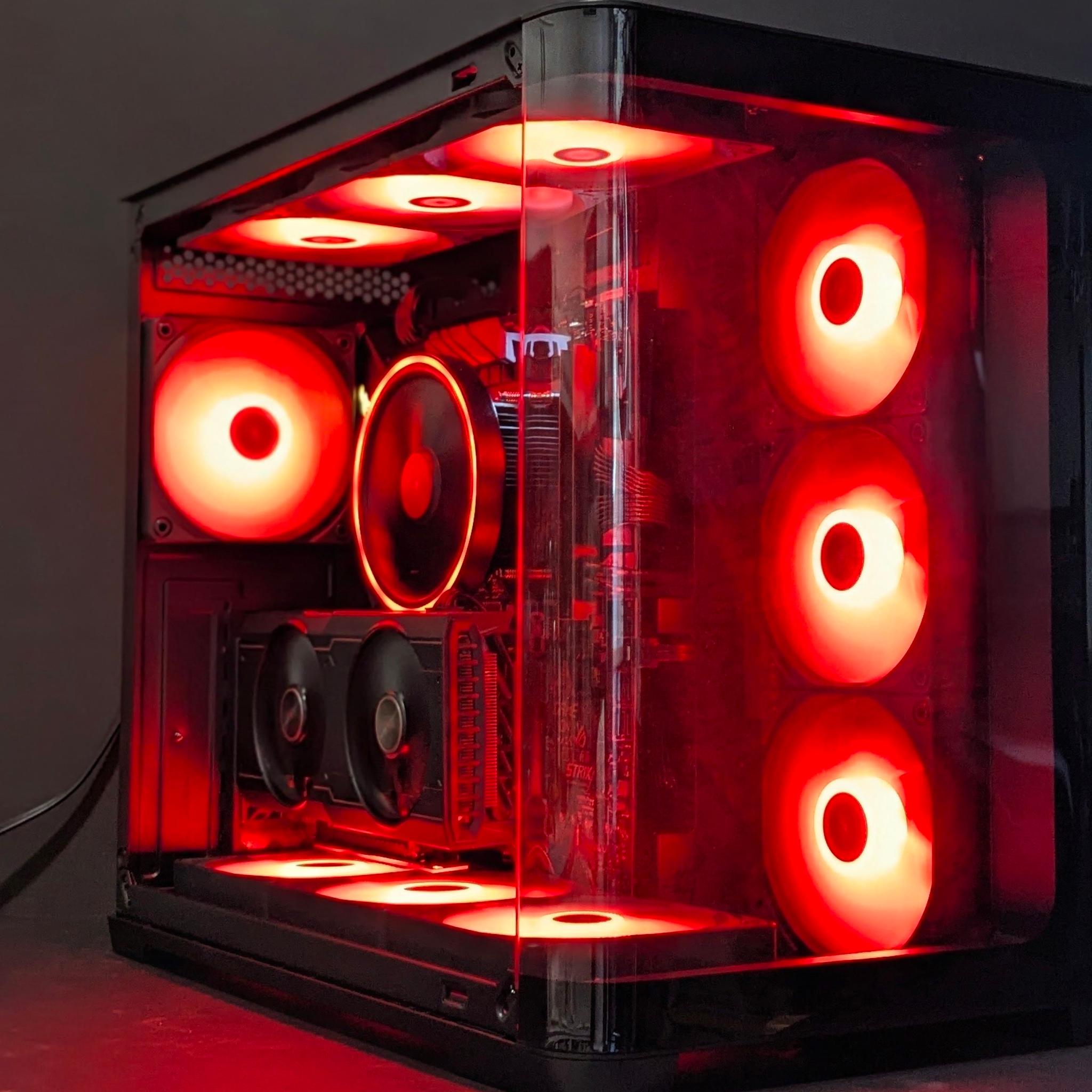 ⚫️ BLACKOUT 1080p Ultra Gaming PC (RX 6600 XT | Ryzen 5 5500 | 16GB RAM)