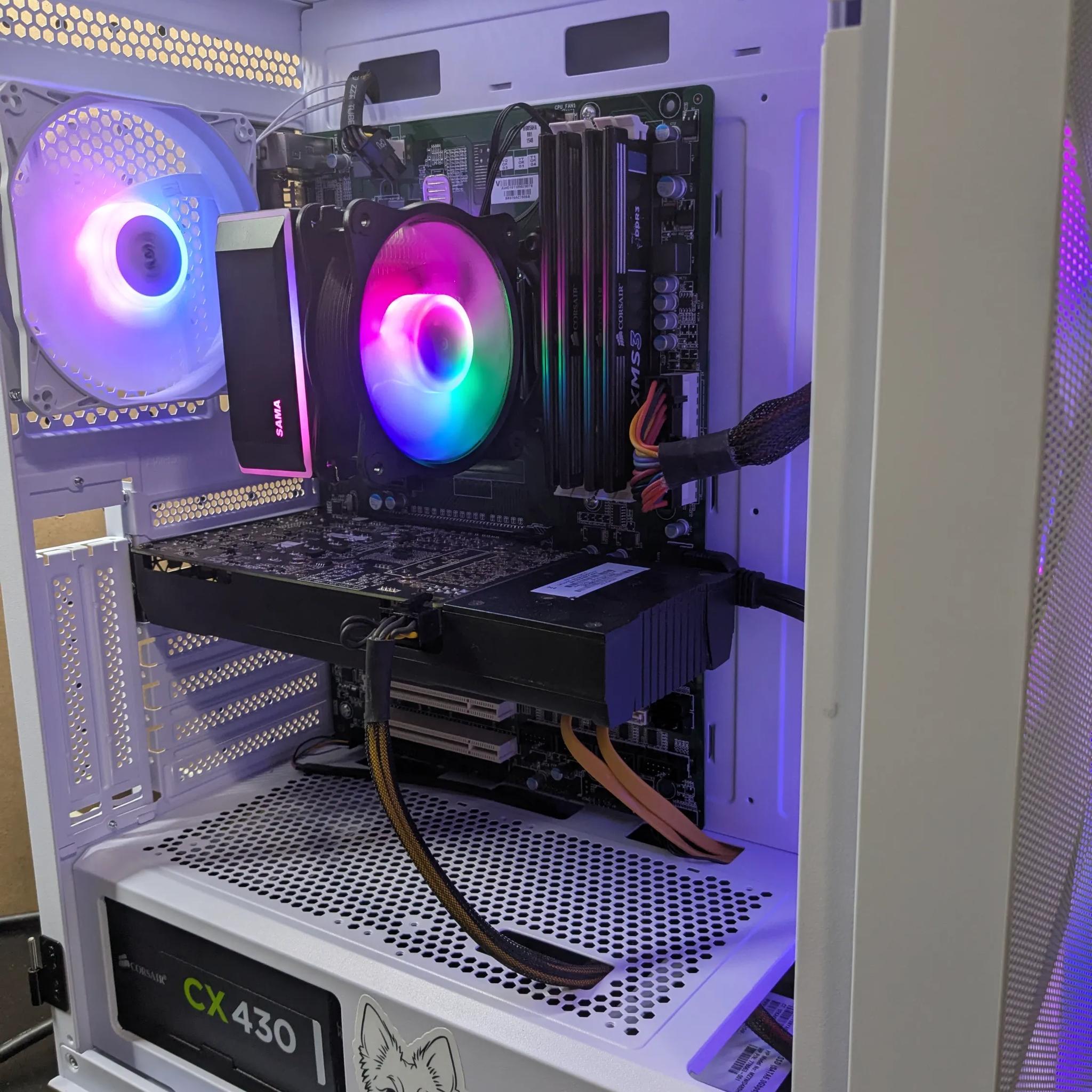120 FPS Fortnite | 180 Day Warranty | i5-4590, 16GB RAM, 480GB SSD, GTX 1060 6GB, RGB, Win10, Wifi