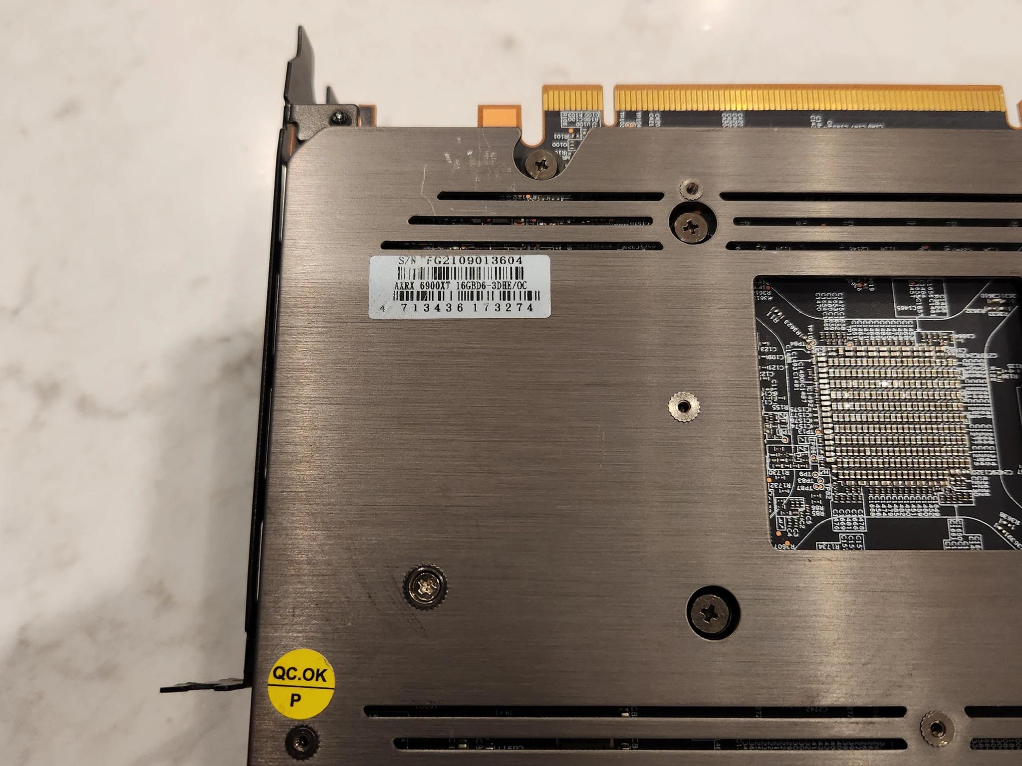 RX 6900XT 16GB (PowerColor Red Devil Ultimate) - Used/Scratched