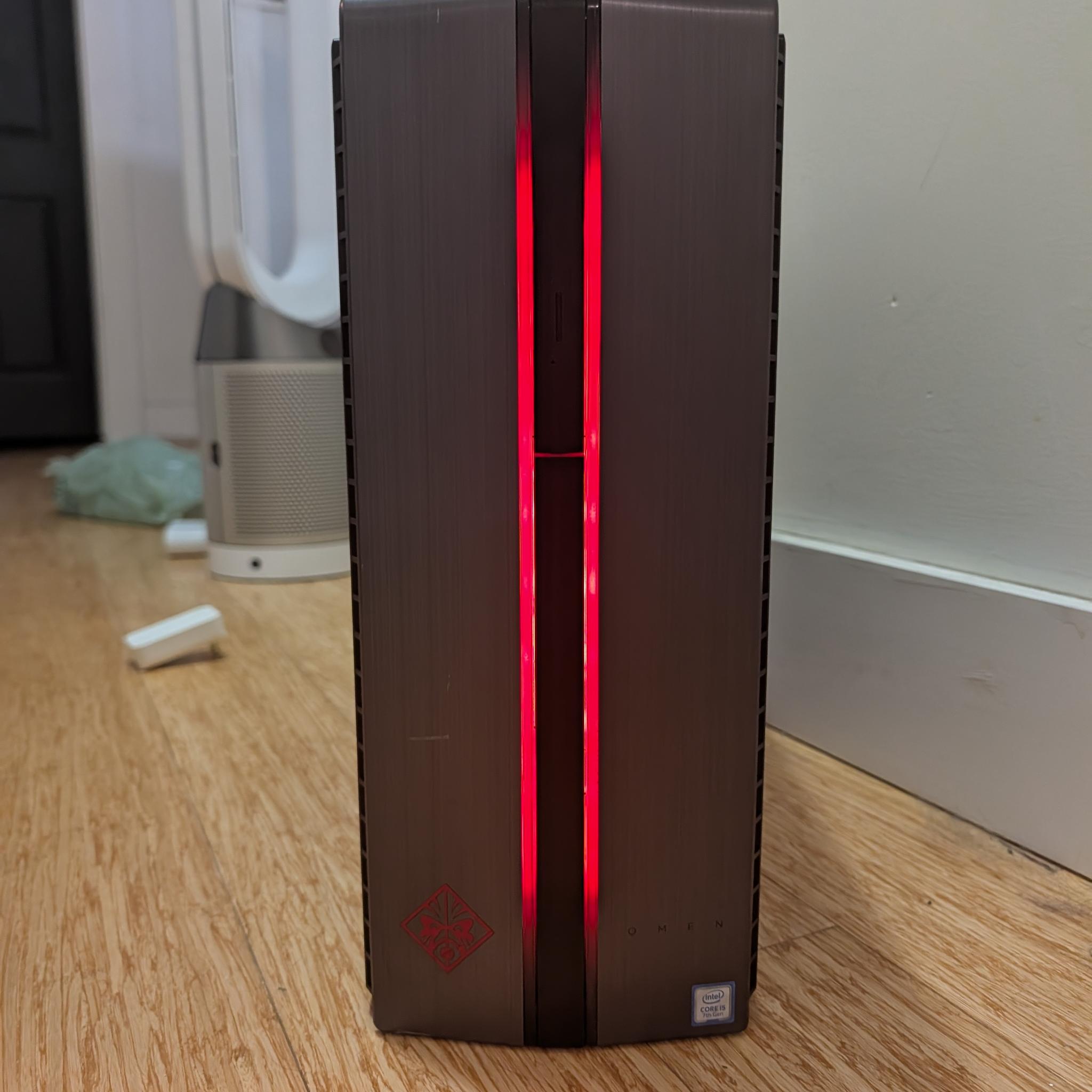 HP OMEN gaming PC | I5 7400 | GTX 1060 | 16GB | 1.5 TB SSD/HDD |