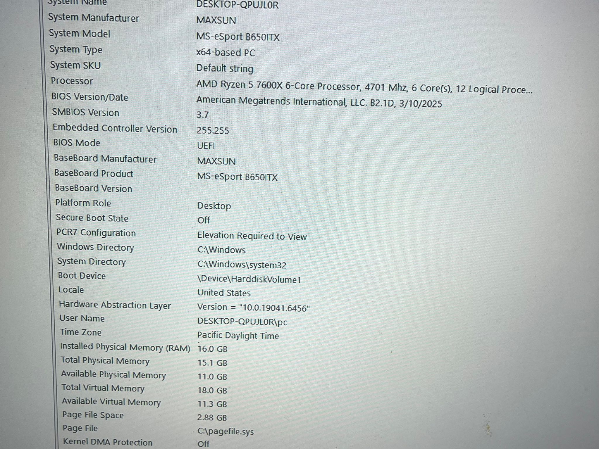 AM5 itx gaming