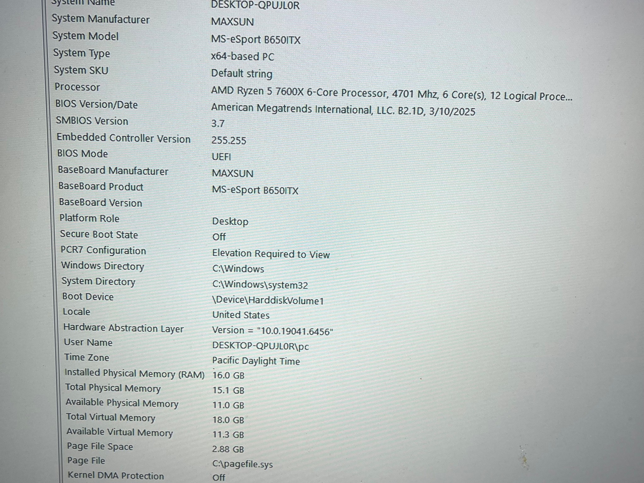 AM5 itx gaming