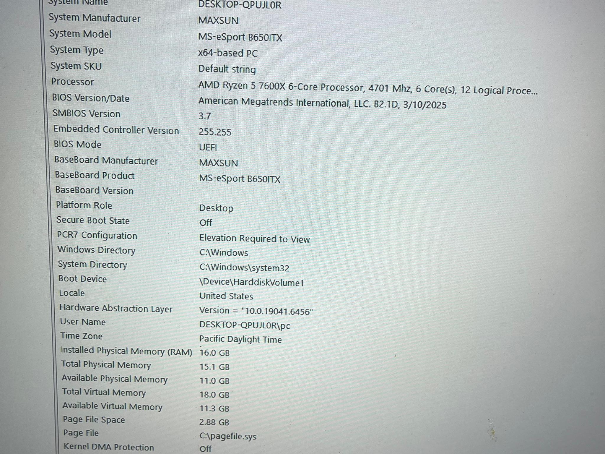 AM5 itx gaming