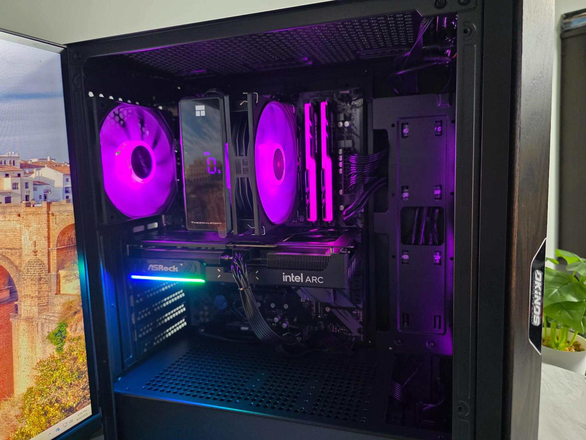 1440p Gaming / Streaming Computer PC (Ryzen 5600GT / Arc B580 / 1tb M.2 / 32gb DDR4)