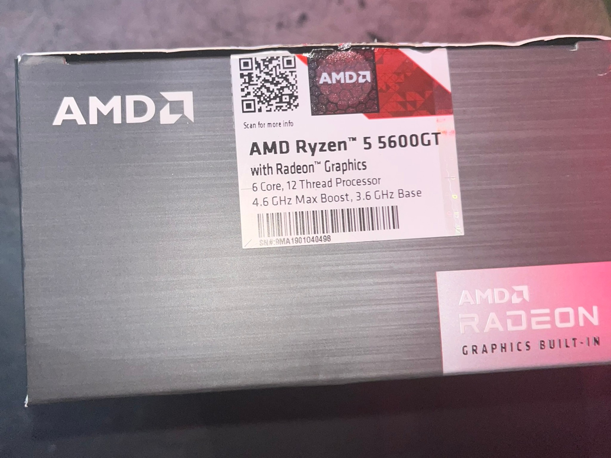 AMD Ryzen 5 5600GT