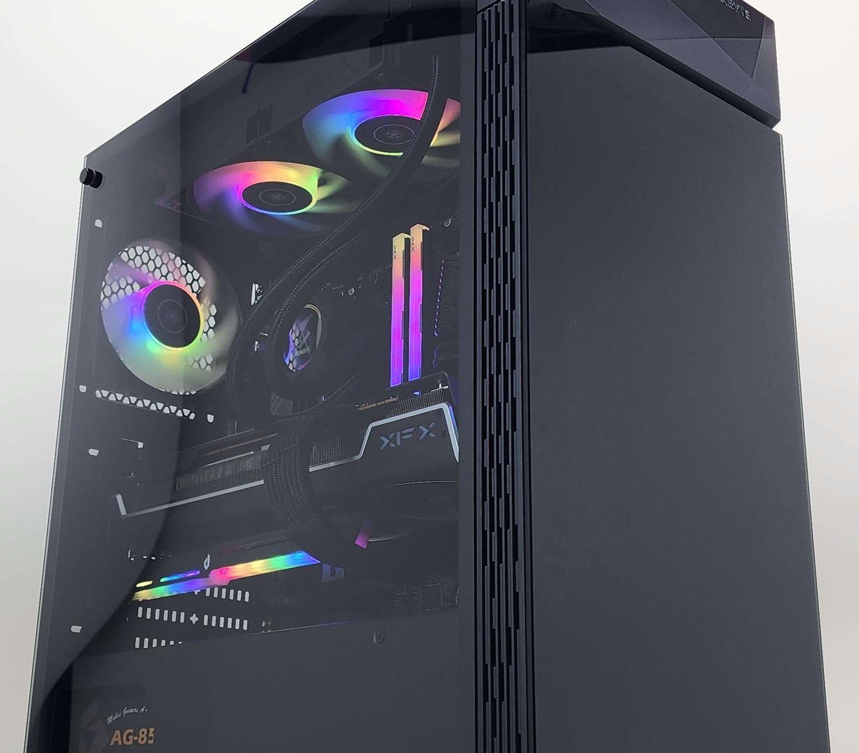 Gaming PC Ryzen 7 9700X 32GB RAM 2TB SSD RX 7900 XT 20GB Windows 11 Computer