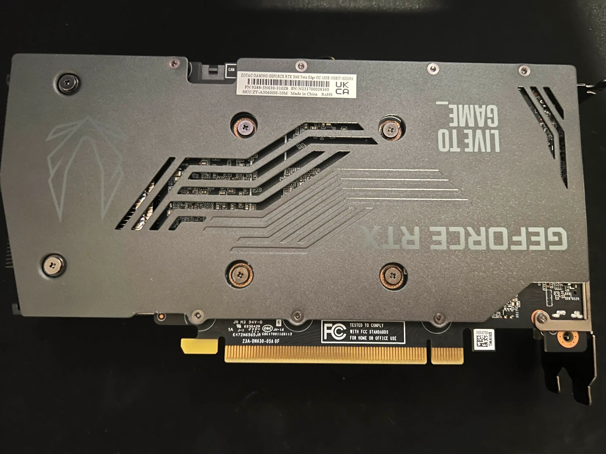 Zotac GeForce RTX 3060 Twin Edge OC 12GB