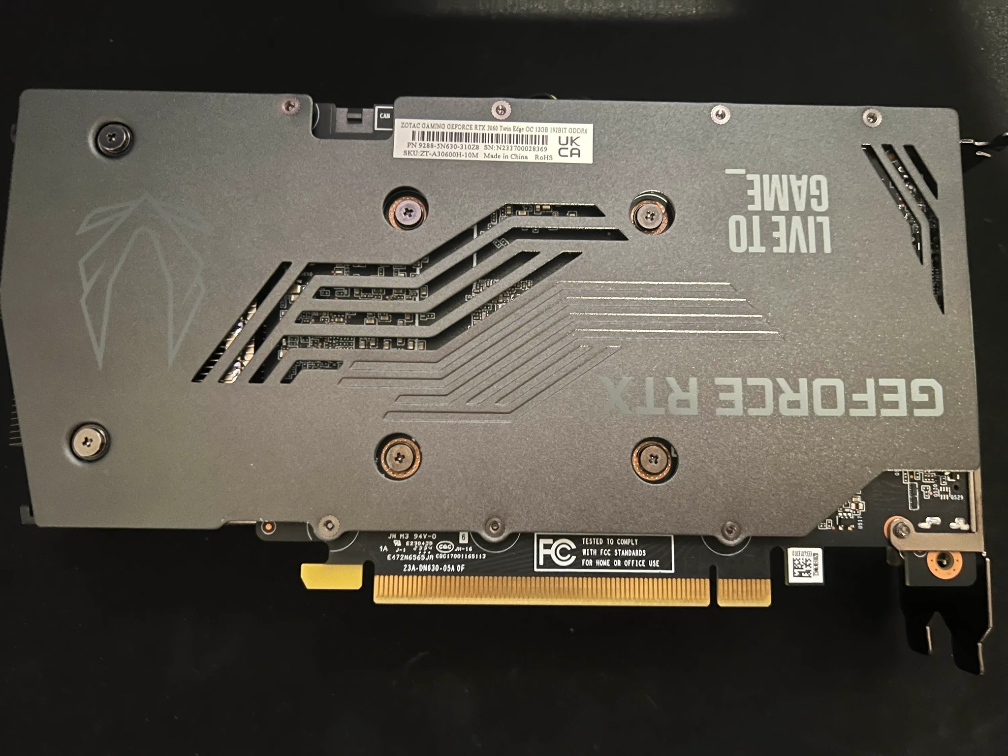 Zotac GeForce RTX 3060 Twin Edge OC 12GB