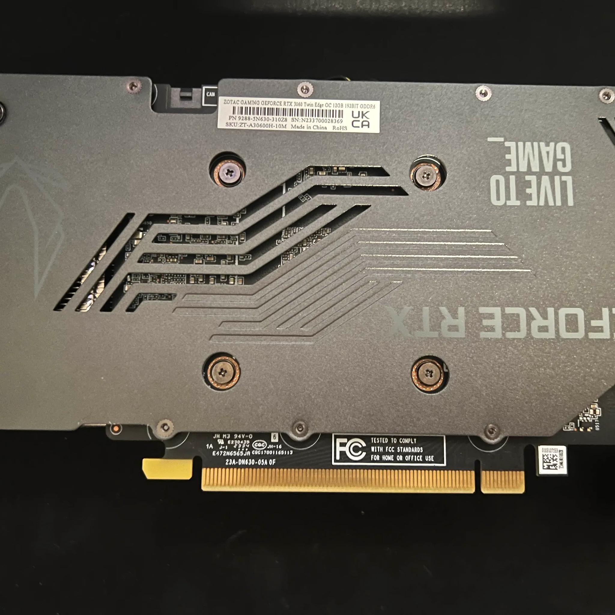 Zotac GeForce RTX 3060 Twin Edge OC 12GB