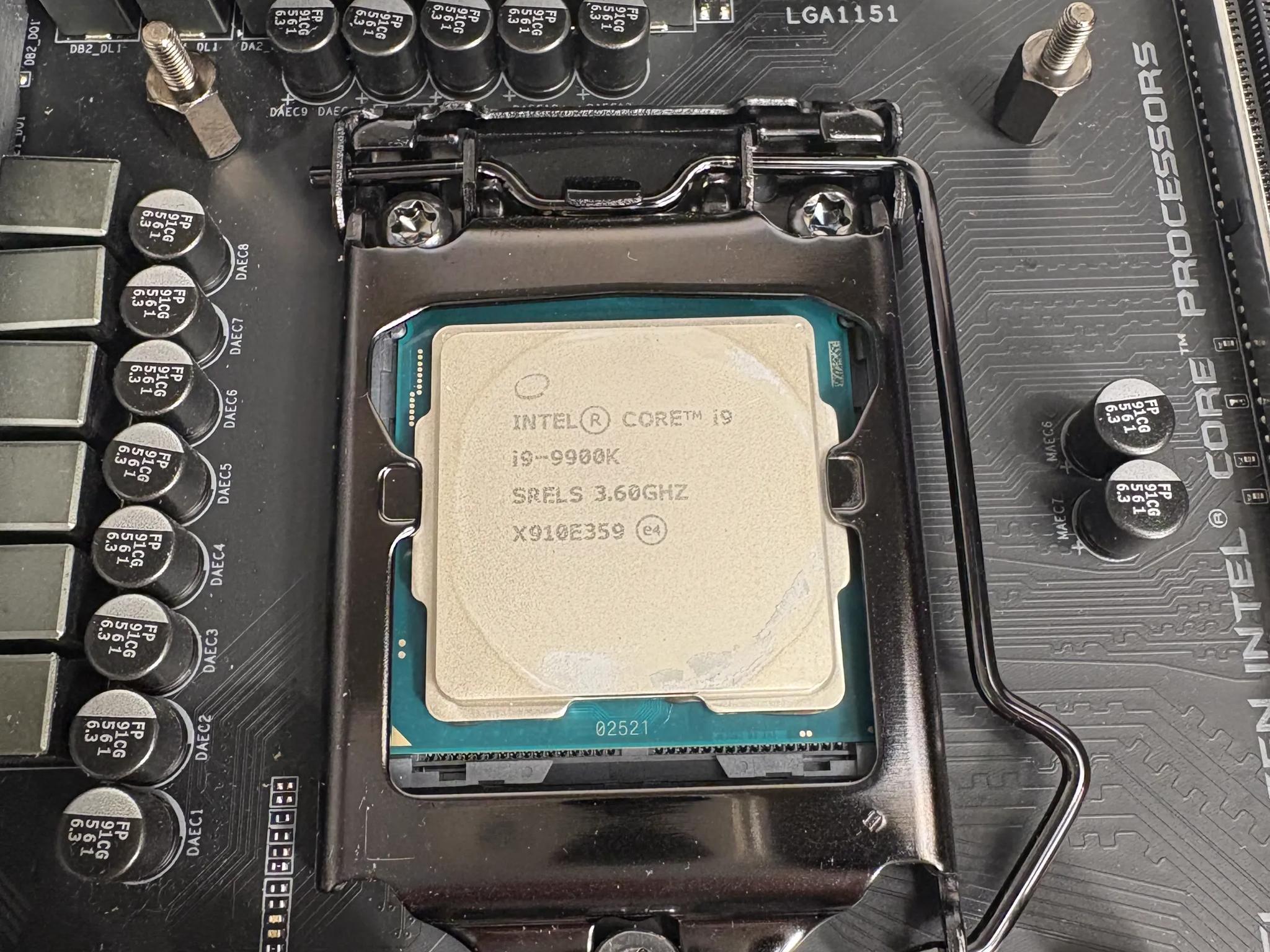 i9 9900K, Gigabyte Z390 Designare Motherboard Combo