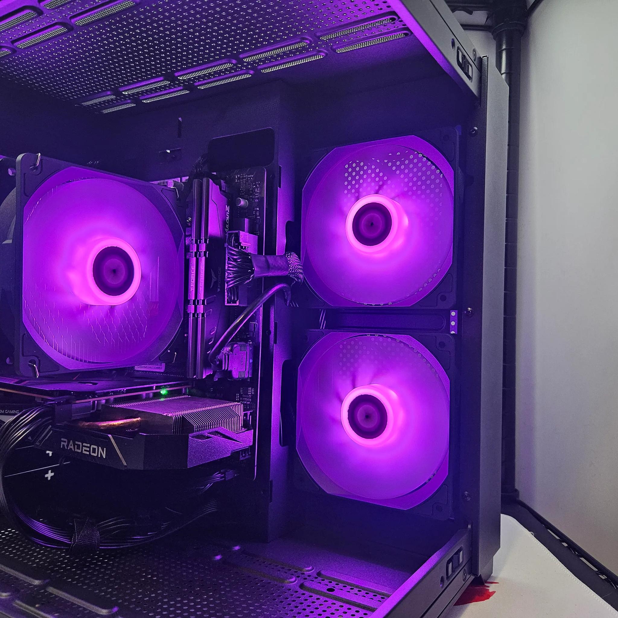 Limited time deal! Dark side Air Rig Ryzen 5 5500 / 16GB DDR4 / 512GB SSD / RX6500XT