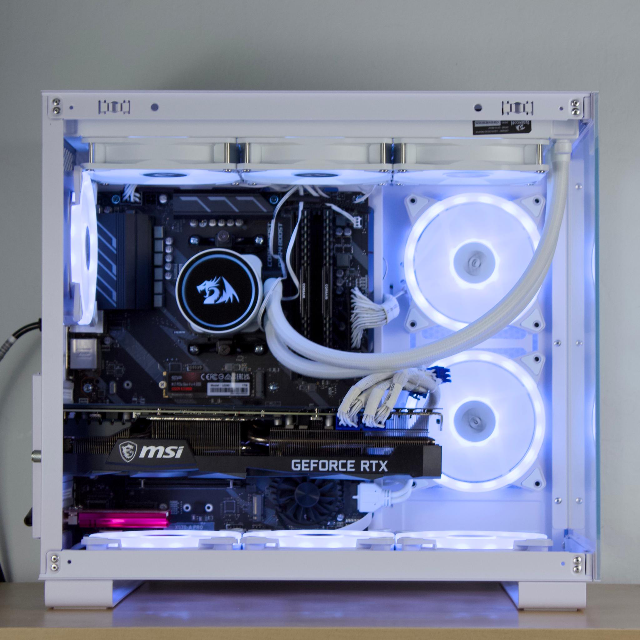 ❄️1440P Powerhouse❄️ - RTX 3080 TI, Ryzen 7 5800X, 32GB RAM, 1TB NVMe - Whiteout/WiFi/ARGB