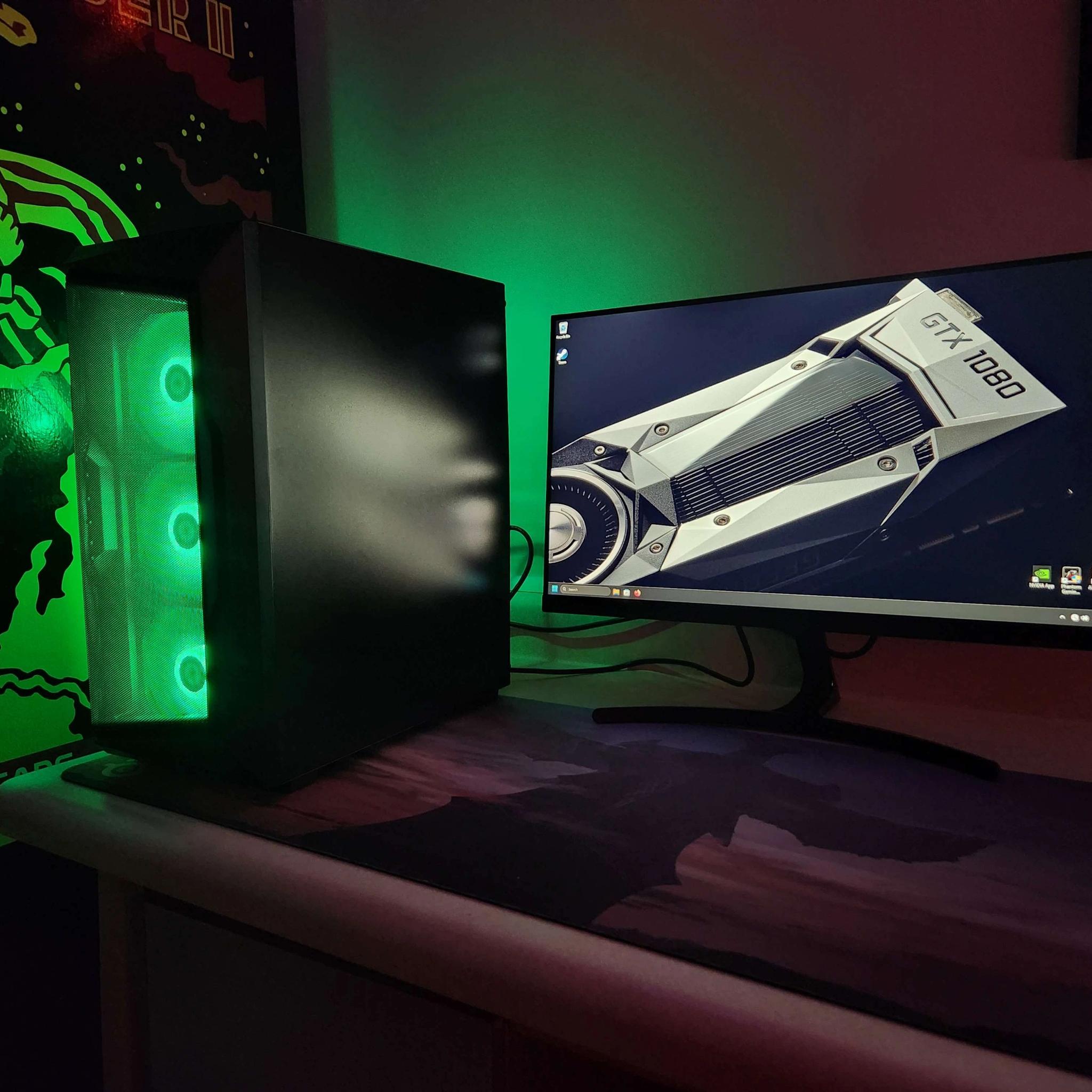 GTX 1080 | i5-11400F | 16GB RAM | 1TB SSD | RGB | Windows 11