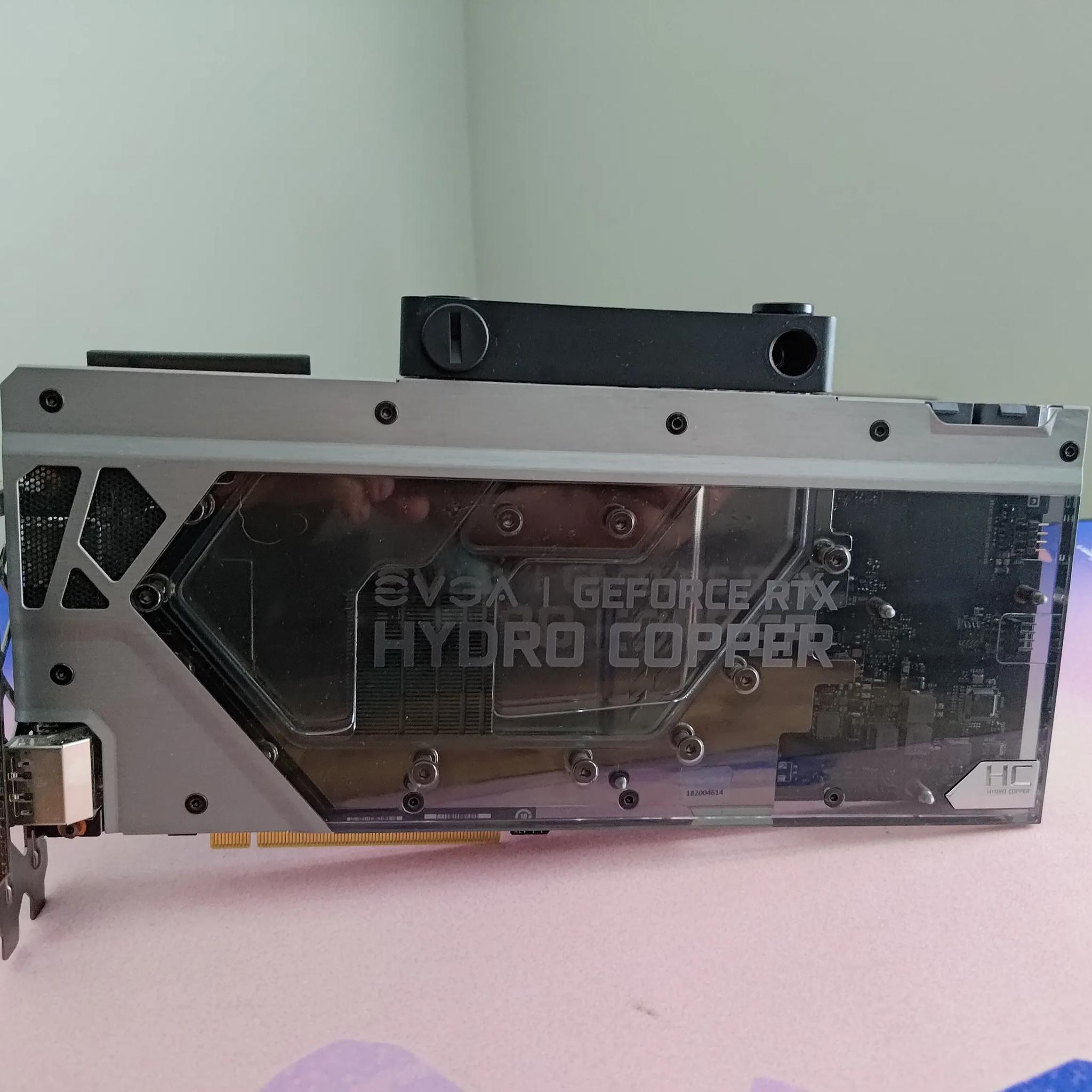 EVGA RTX 2080Ti FTW3 Hydro Copper Waterblocked GPU
