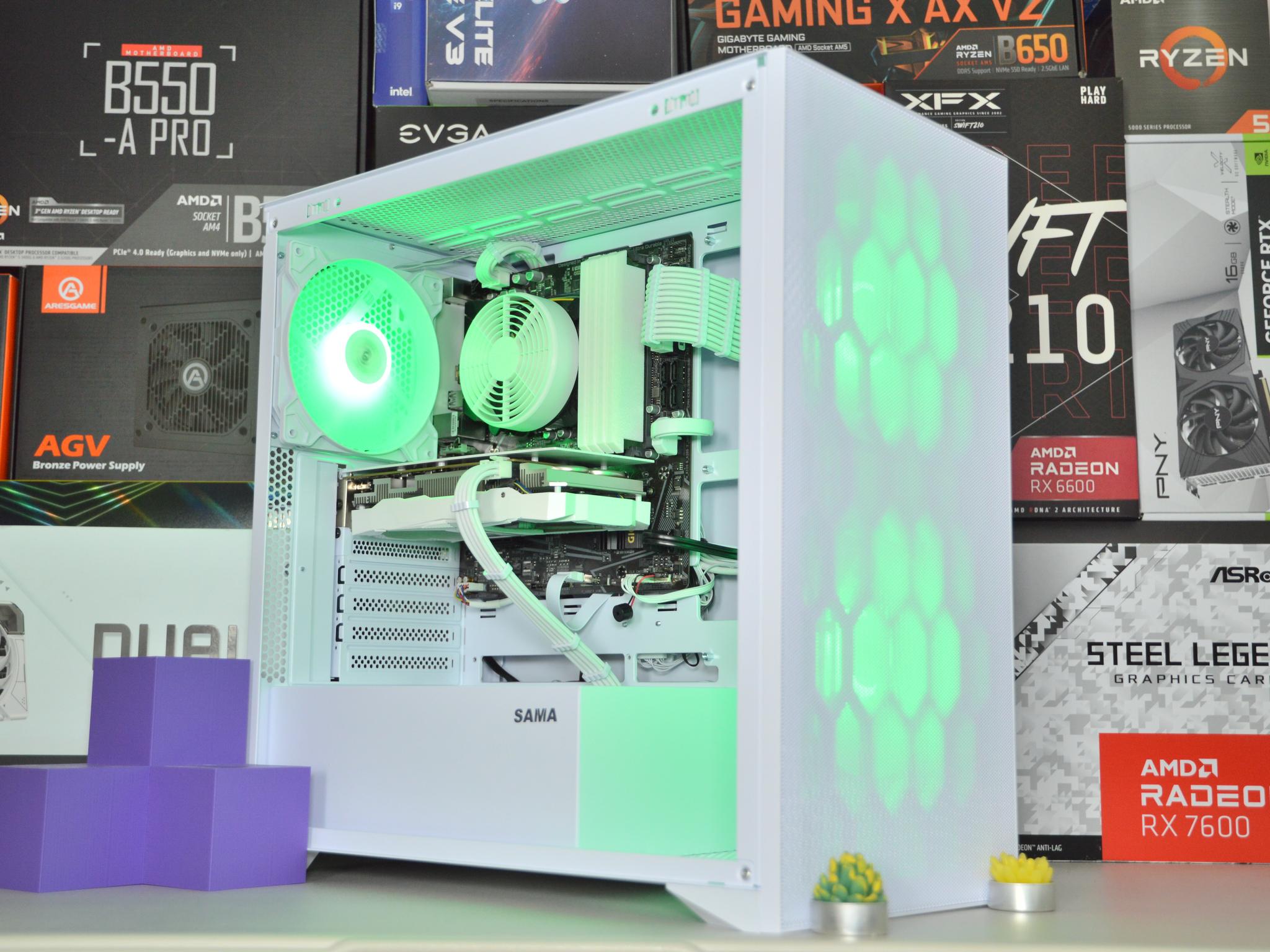 🧊🧊| RTX 2060 SUPER 6GB | INTEL i3-10100 | 16GB DDR4 RAM | 1 TB Storage | Ice Box 3.0 |