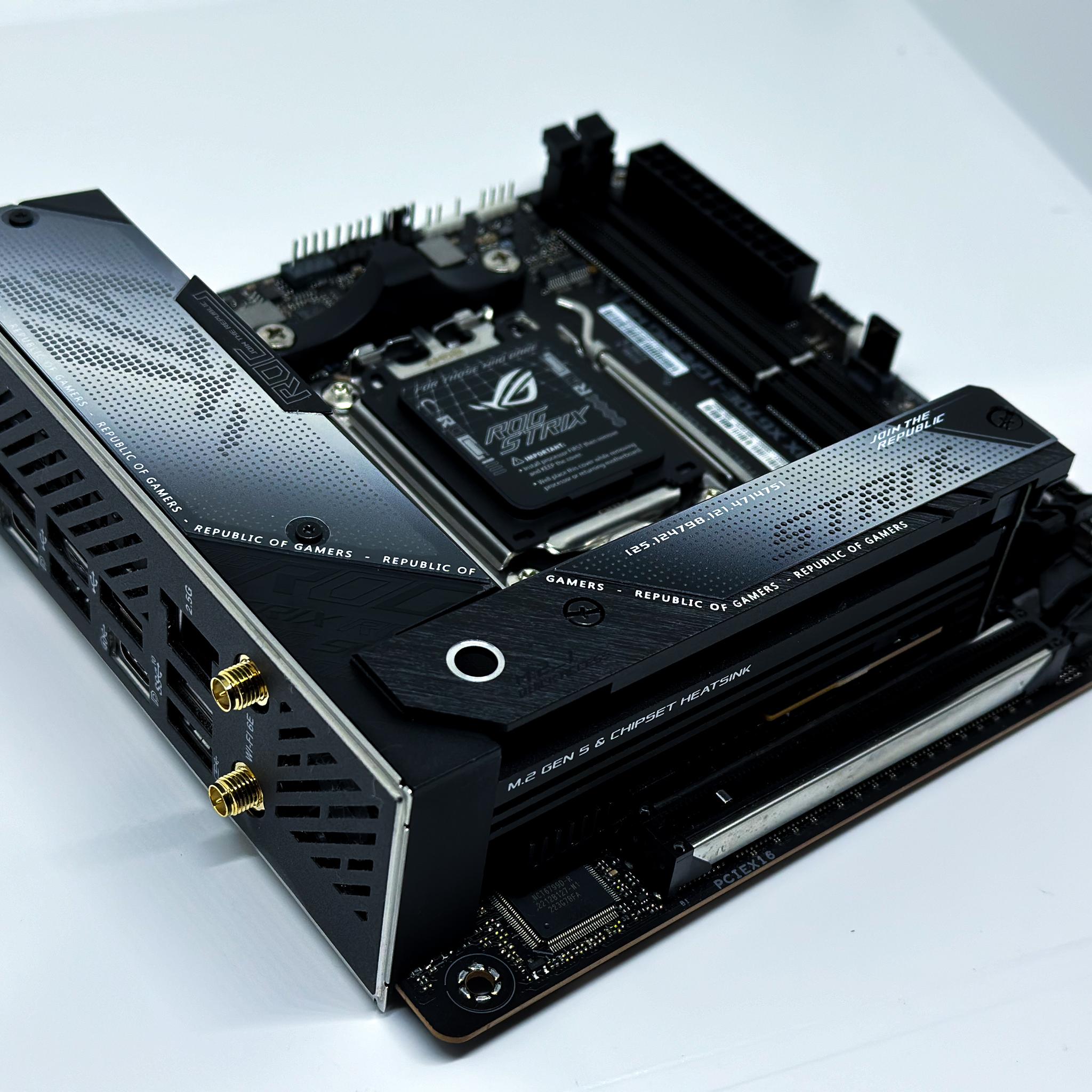 Brand New Asus ROG STRIX X670E-I Gaming WIFI AM5 Mini-ITX Motherboard