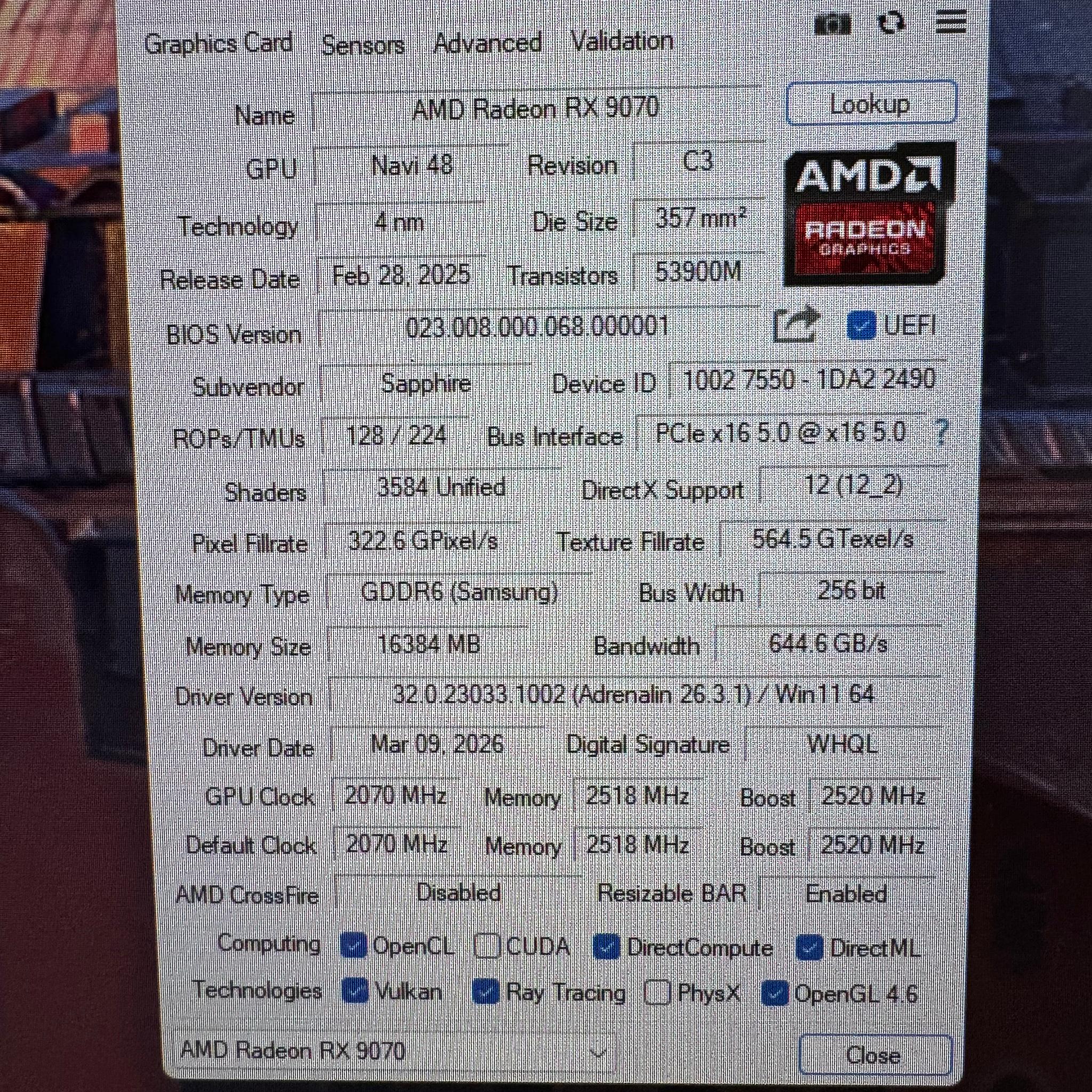 Custom 1440p/4K RX 9070 Build