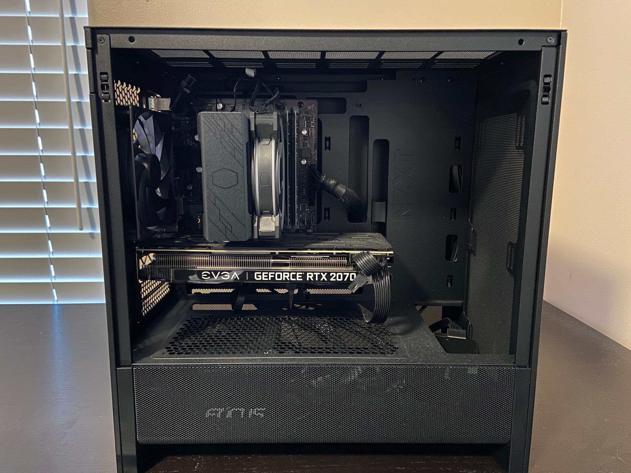 Intel i7-8700 Gaming PC | RTX 2070 | 32GB RAM | 1TB NVMe + 2TB SSD | NZXT H3 | Read To Play