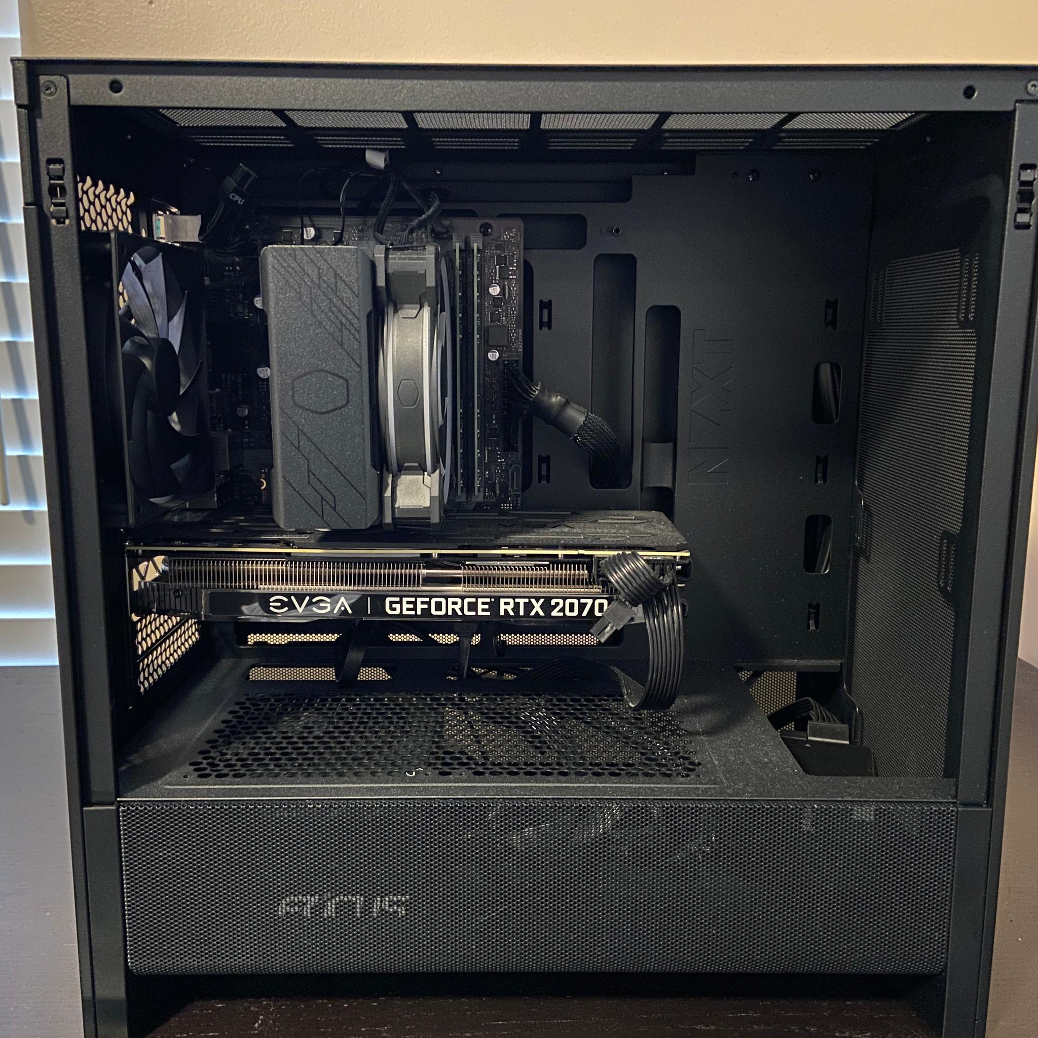 Intel i7-8700 Gaming PC | RTX 2070 | 32GB RAM | 1TB NVMe + 2TB SSD | NZXT H3 | Read To Play