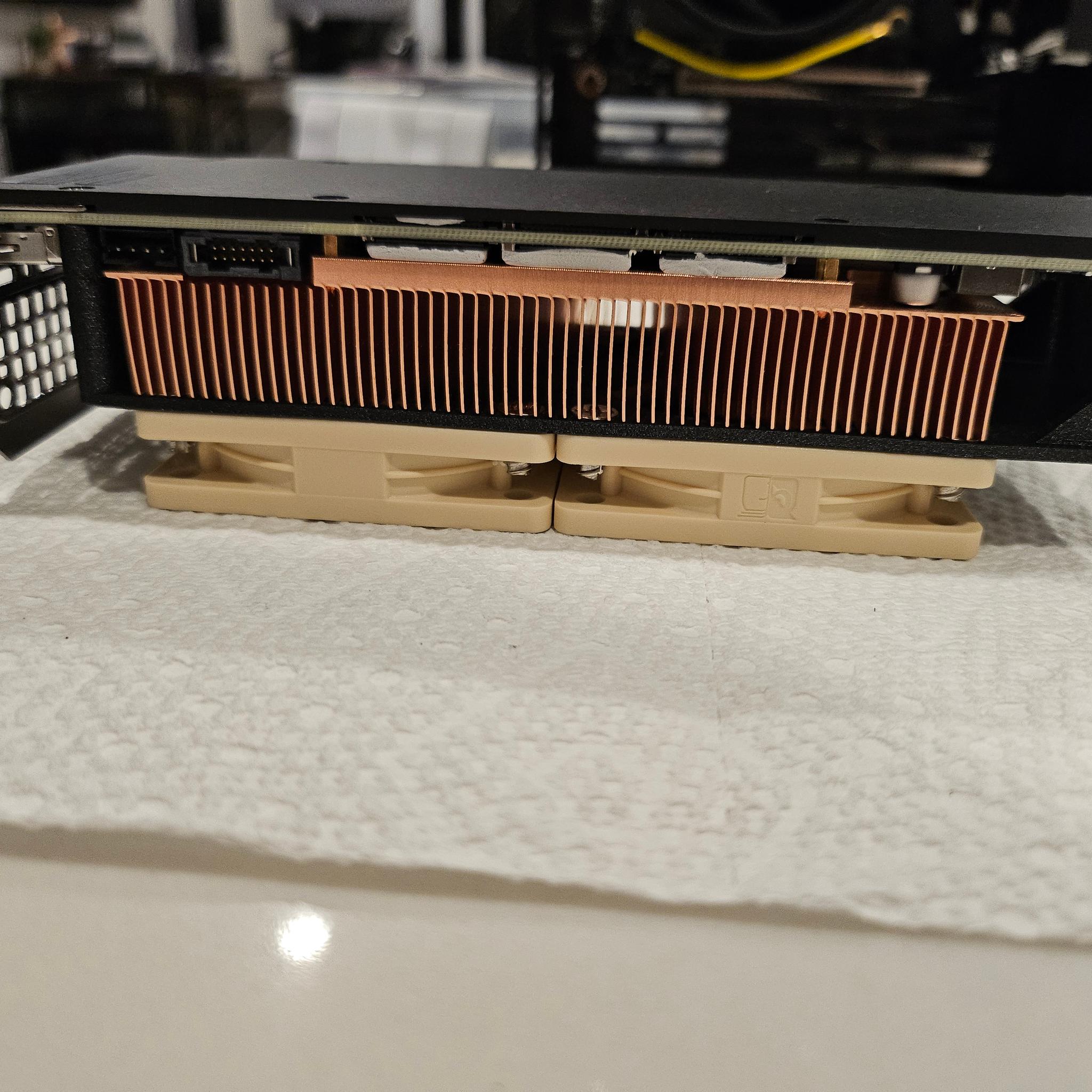 RTX 4000 Ada SFF - Custom Copper heatsink/Noctua fans
