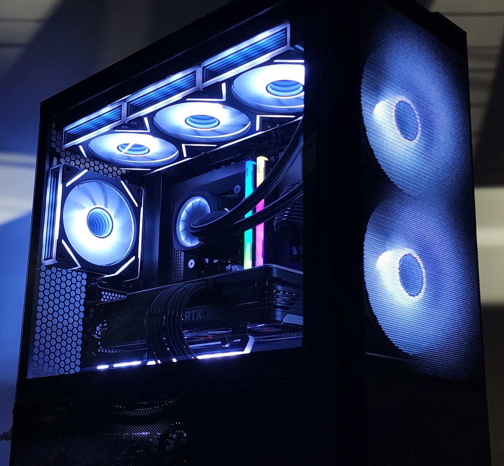Gaming PC i9-12900KF 32GB RAM 2TB SSD RTX 3080 10GB Windows 11 Computer
